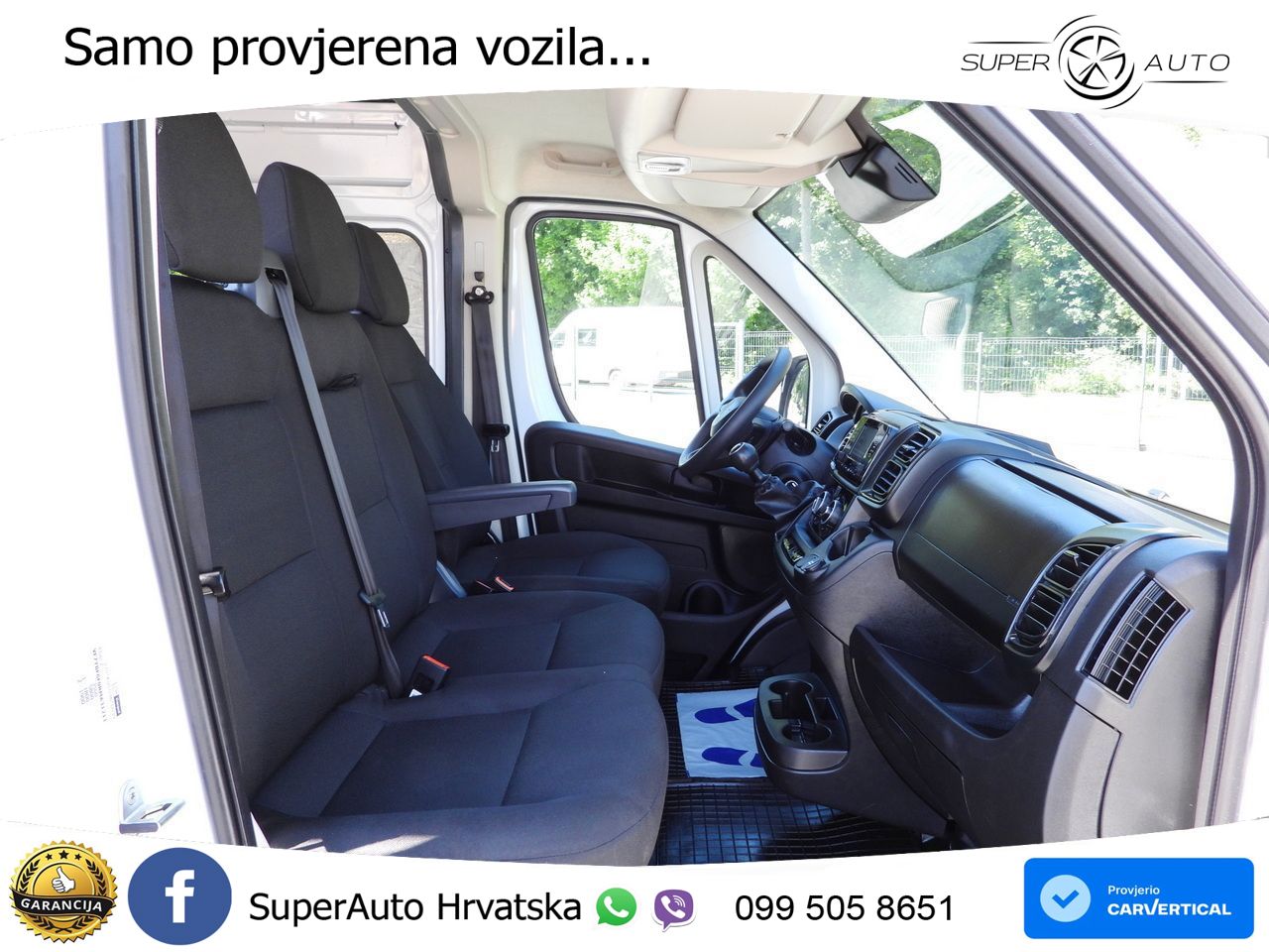 Citroën JUMPER KASTENWAGEN DOPPELKABINE 7 SITZE TEMPOMAT 140 KS