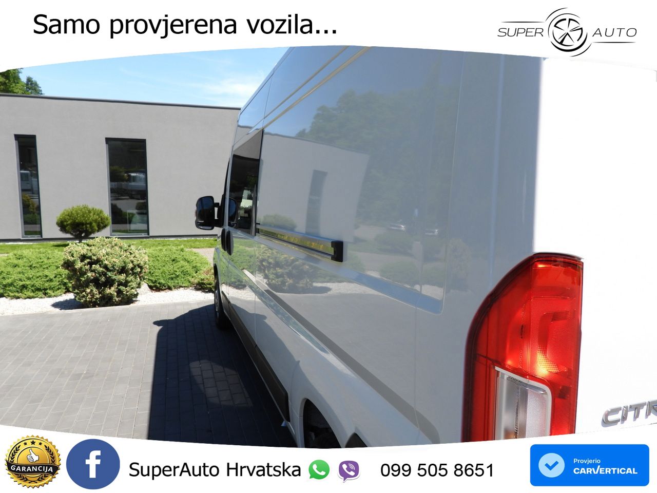 Citroën JUMPER KASTENWAGEN DOPPELKABINE 7 SITZE TEMPOMAT 140 KS