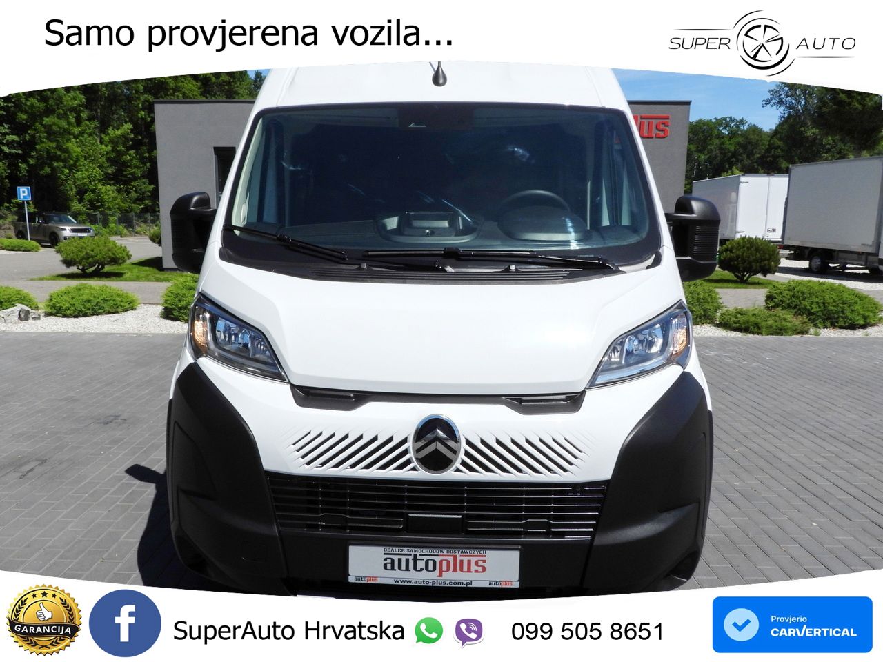 Citroën JUMPER KASTENWAGEN DOPPELKABINE 7 SITZE TEMPOMAT 140 KS