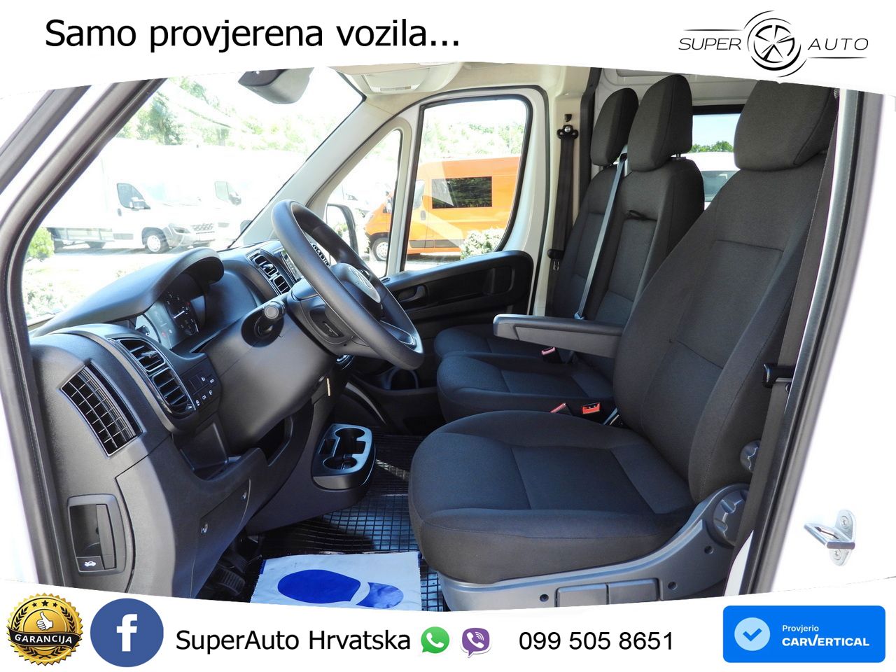 Citroën JUMPER KASTENWAGEN DOPPELKABINE 7 SITZE TEMPOMAT 140 KS
