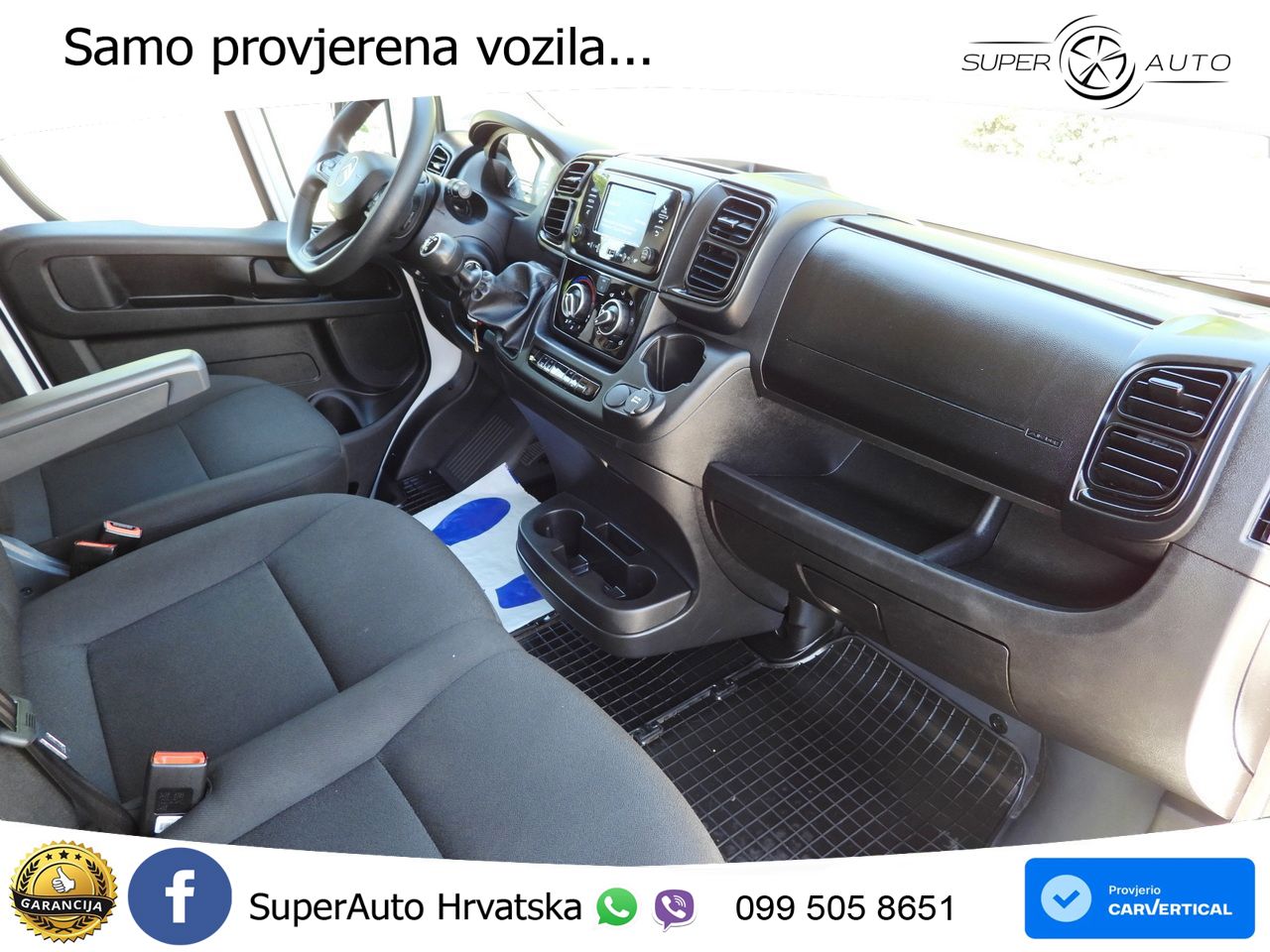 Citroën JUMPER KASTENWAGEN DOPPELKABINE 7 SITZE TEMPOMAT 140 KS
