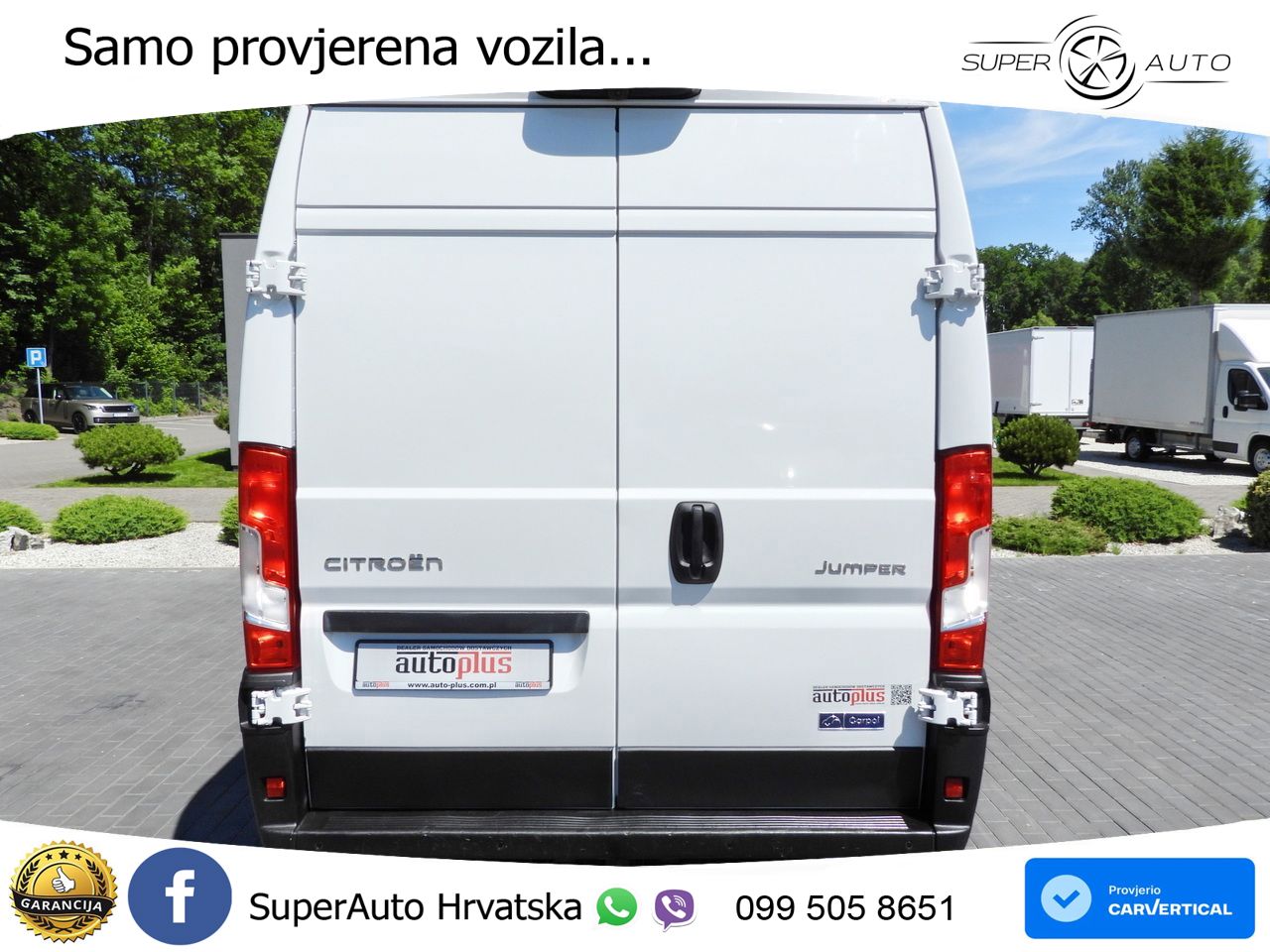 Citroën JUMPER KASTENWAGEN DOPPELKABINE 7 SITZE TEMPOMAT 140 KS