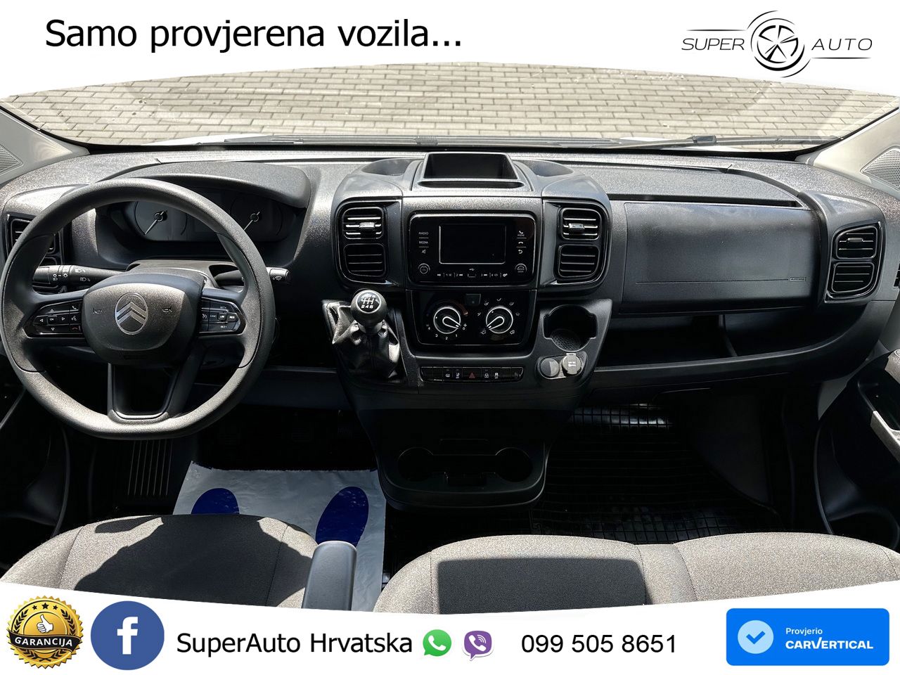Citroën JUMPER KASTENWAGEN DOPPELKABINE 7 SITZE TEMPOMAT 140 KS