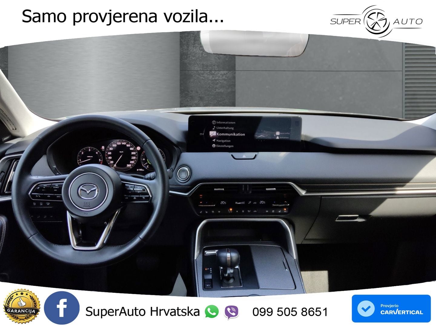 Mazda CX-60 3.3 e-Skyactiv D (200 KS) Automatic LED+GR SJED+ACC