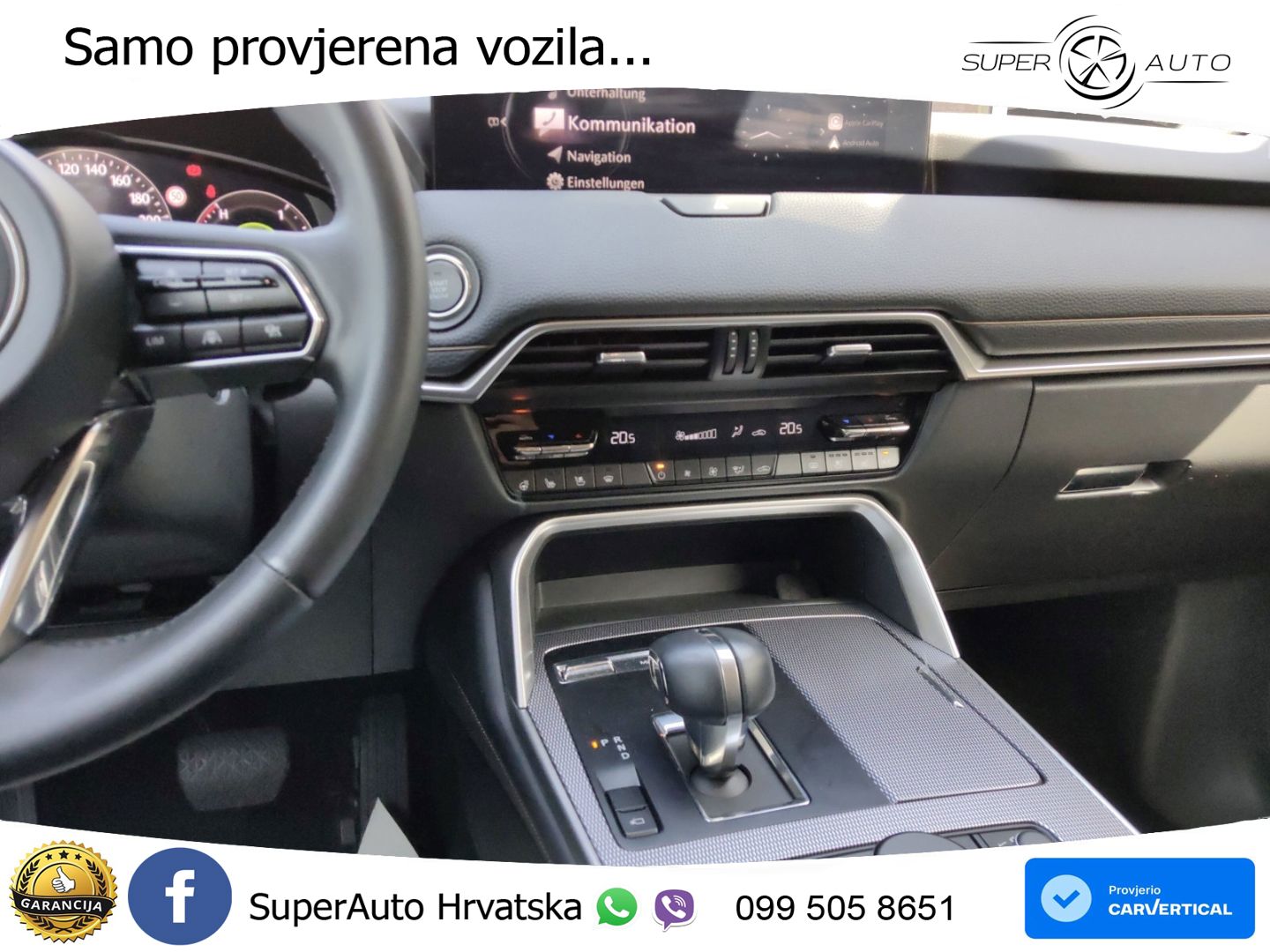 Mazda CX-60 3.3 e-Skyactiv D (200 KS) Automatic LED+GR SJED+ACC