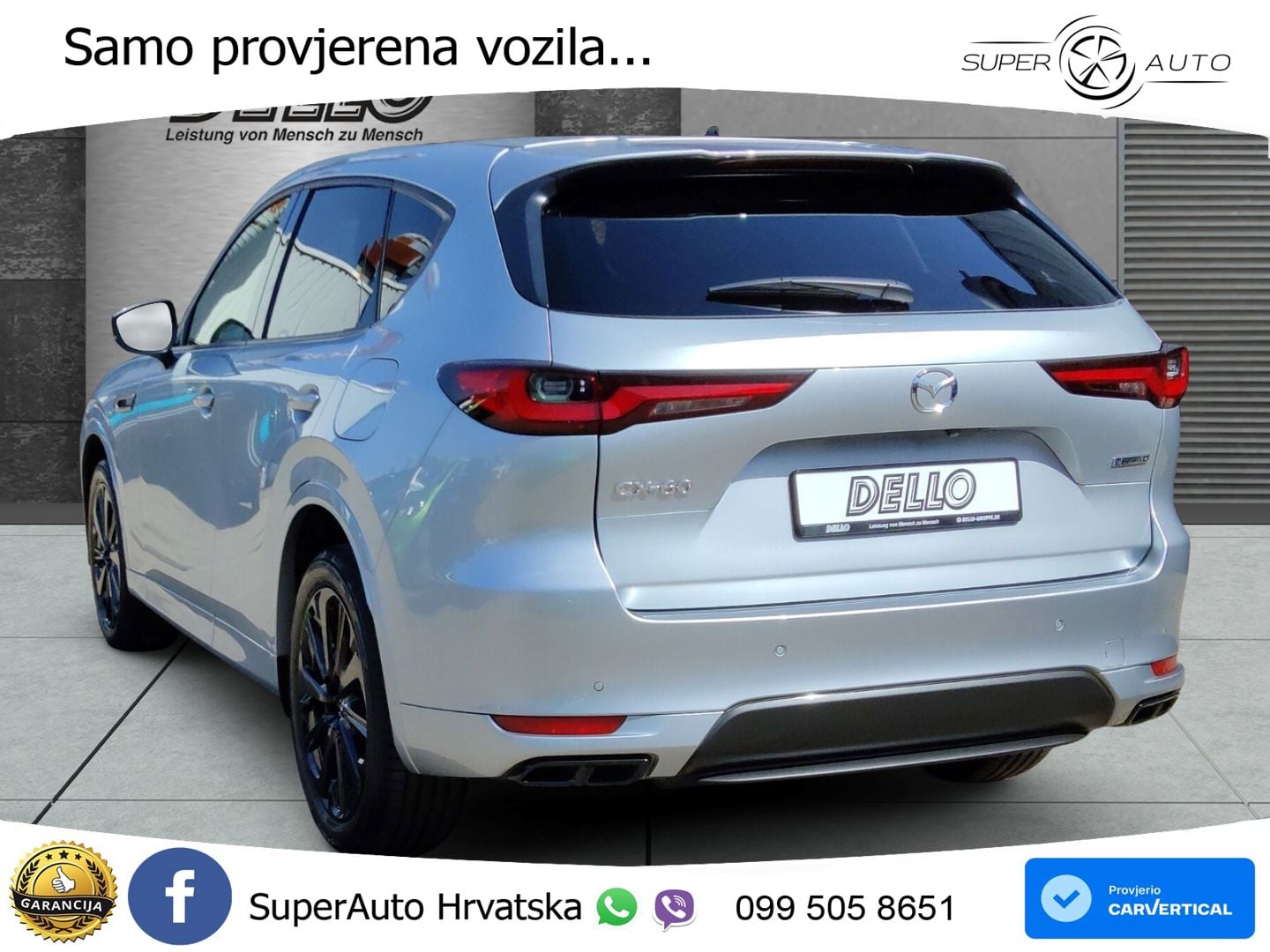 Mazda CX-60 3.3 e-Skyactiv D (200 KS) Automatic LED+GR SJED+ACC