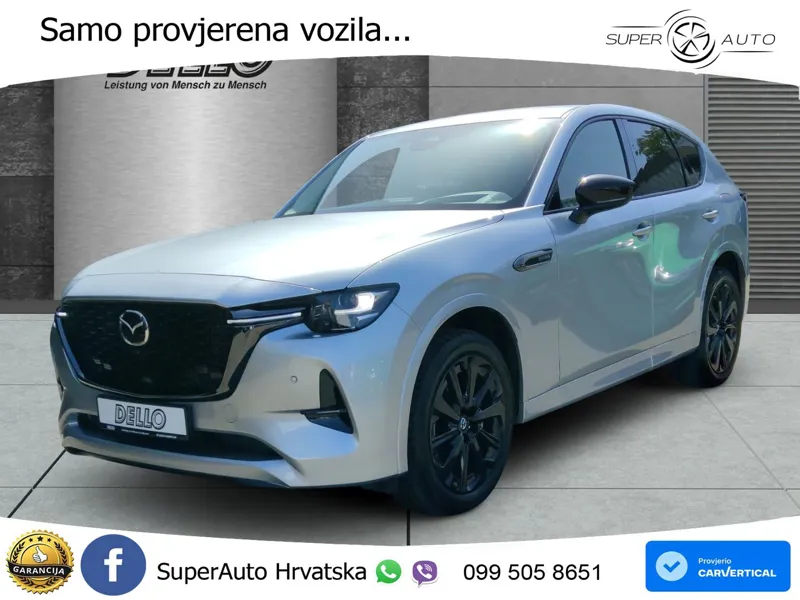 Mazda CX-60 3.3 e-Skyactiv D (200 KS) Automatic LED+GR SJED+ACC