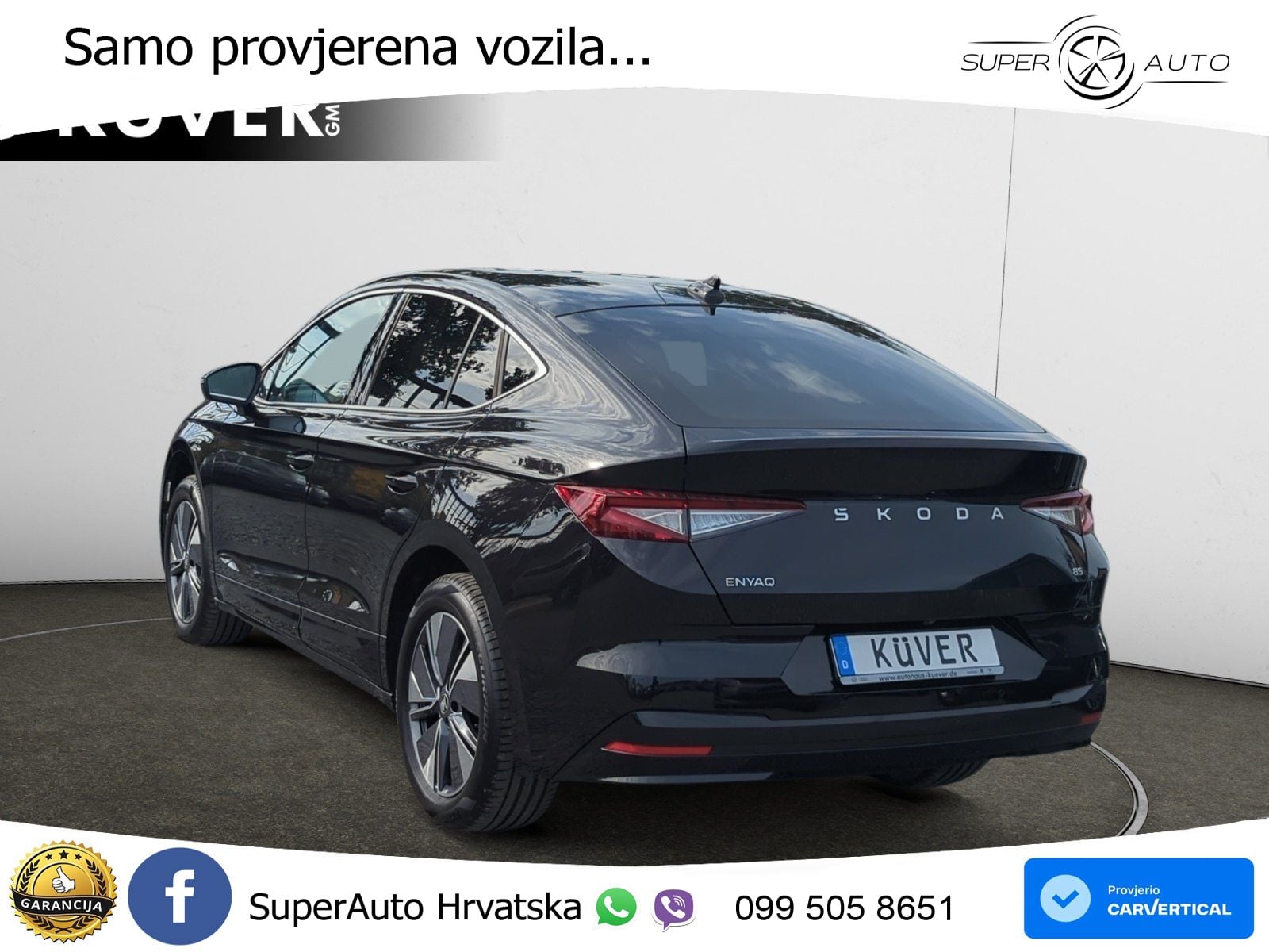Škoda Enyaq Coupe iV 85 82 kWh (286 KS) LED+GR SJED+ACC