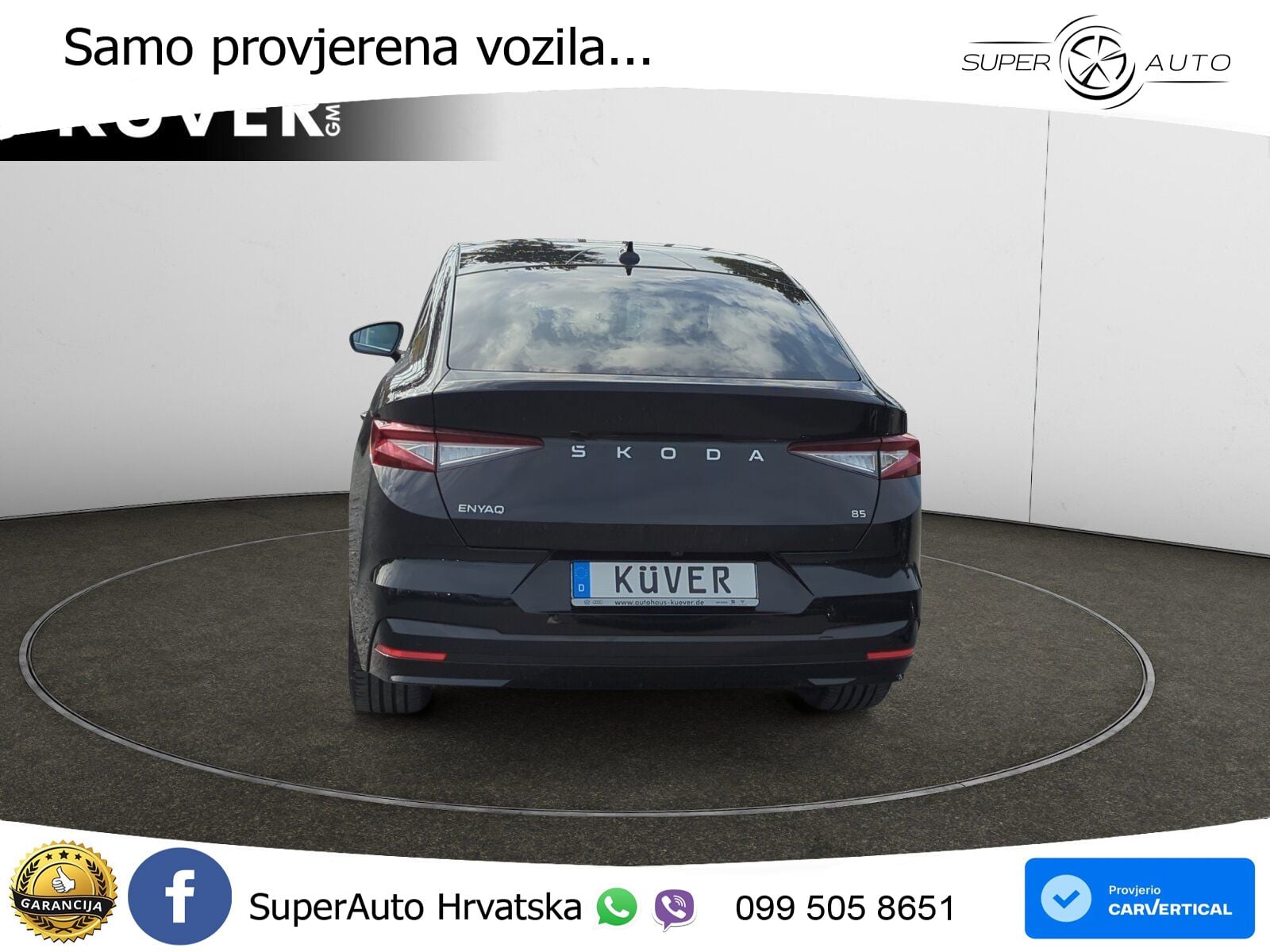 Škoda Enyaq Coupe iV 85 82 kWh (286 KS) LED+GR SJED+ACC