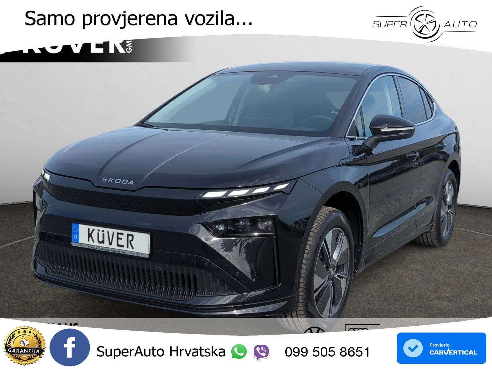 Škoda Enyaq Coupe iV 85 82 kWh (286 KS) LED+GR SJED+ACC