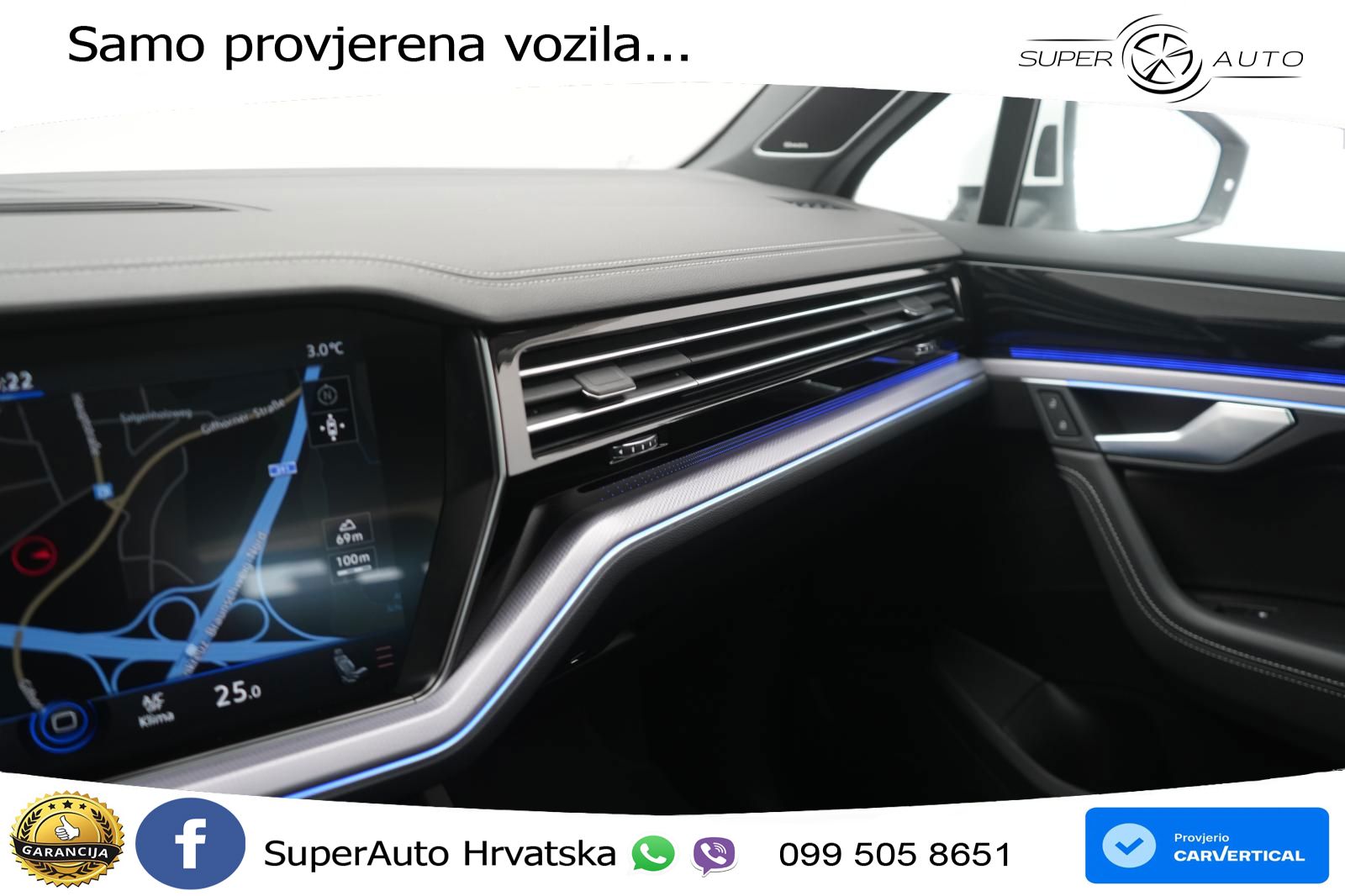 Volkswagen Touareg 3.0 V6 TDI (286 KS) 4MOTION Tiptronic R-Line ZRAČNI+ACC+GR SJED+KAM+PANO