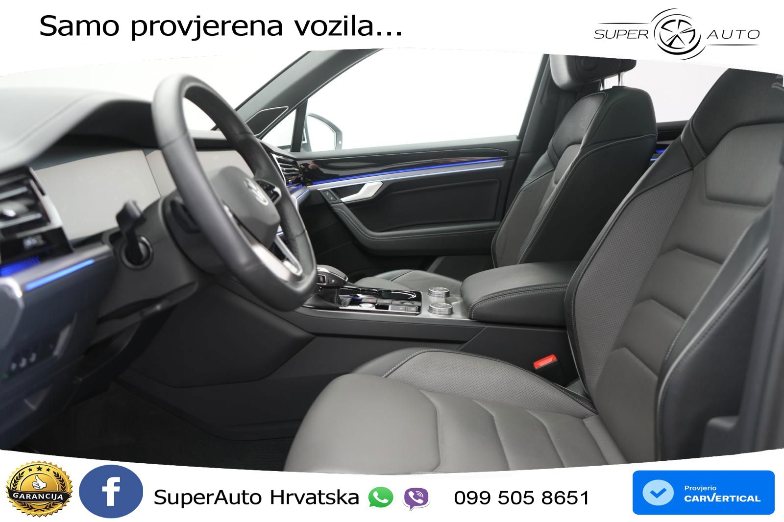 Volkswagen Touareg 3.0 V6 TDI (286 KS) 4MOTION Tiptronic R-Line ZRAČNI+ACC+GR SJED+KAM+PANO