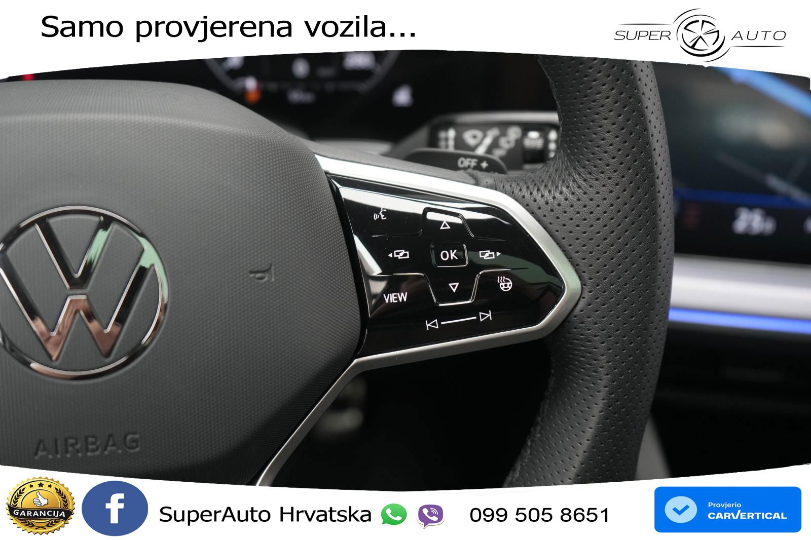 Volkswagen Touareg 3.0 V6 TDI (286 KS) 4MOTION Tiptronic R-Line ZRAČNI+ACC+GR SJED+KAM+PANO
