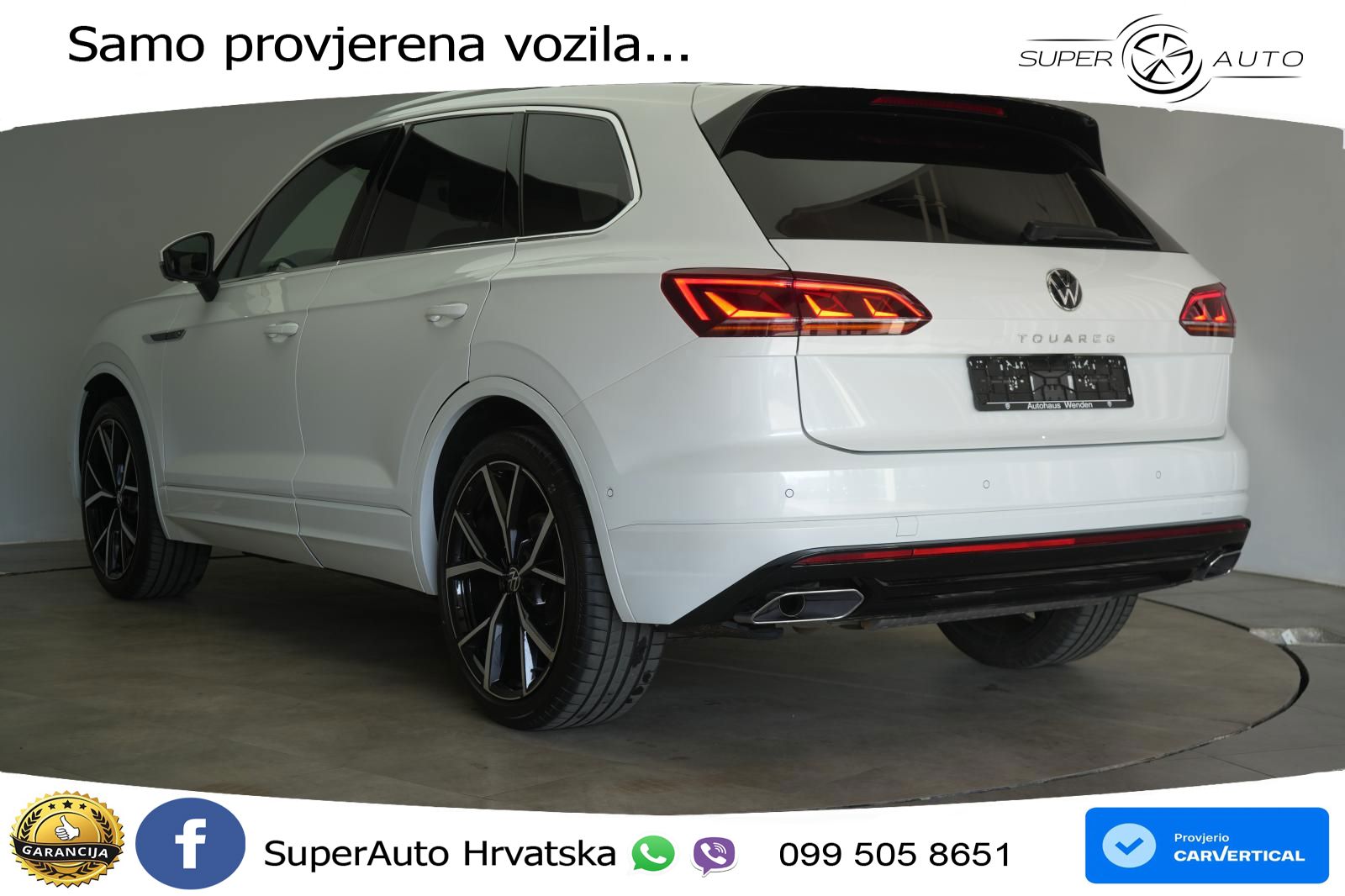 Volkswagen Touareg 3.0 V6 TDI (286 KS) 4MOTION Tiptronic R-Line ZRAČNI+ACC+GR SJED+KAM+PANO