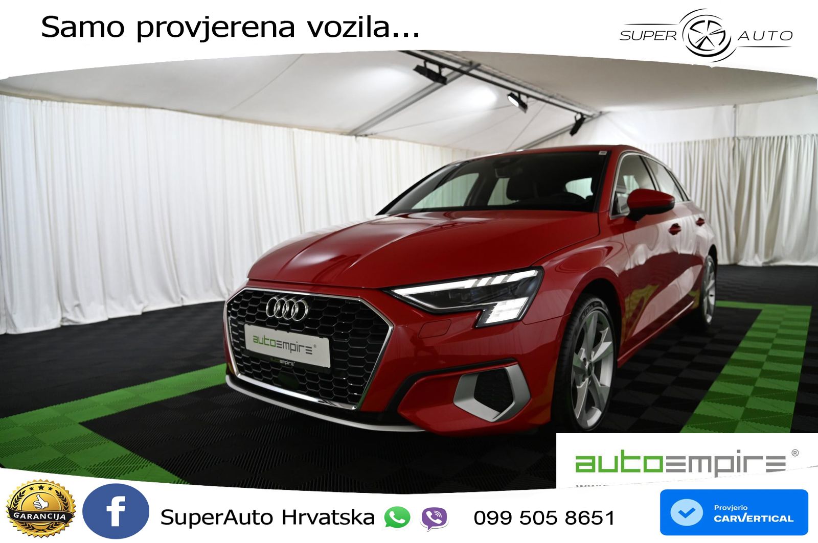 Audi A3 35 TDI (150 KS) S tronic