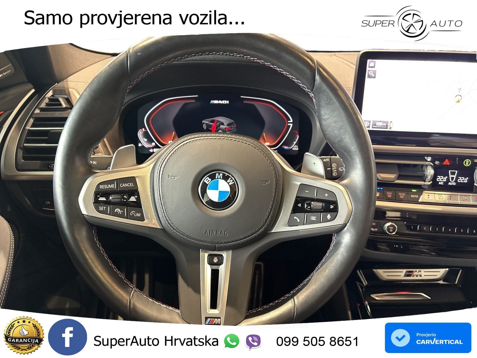 BMW X3 M40i xDrive Steptronic LED+GR SJED+ACC
