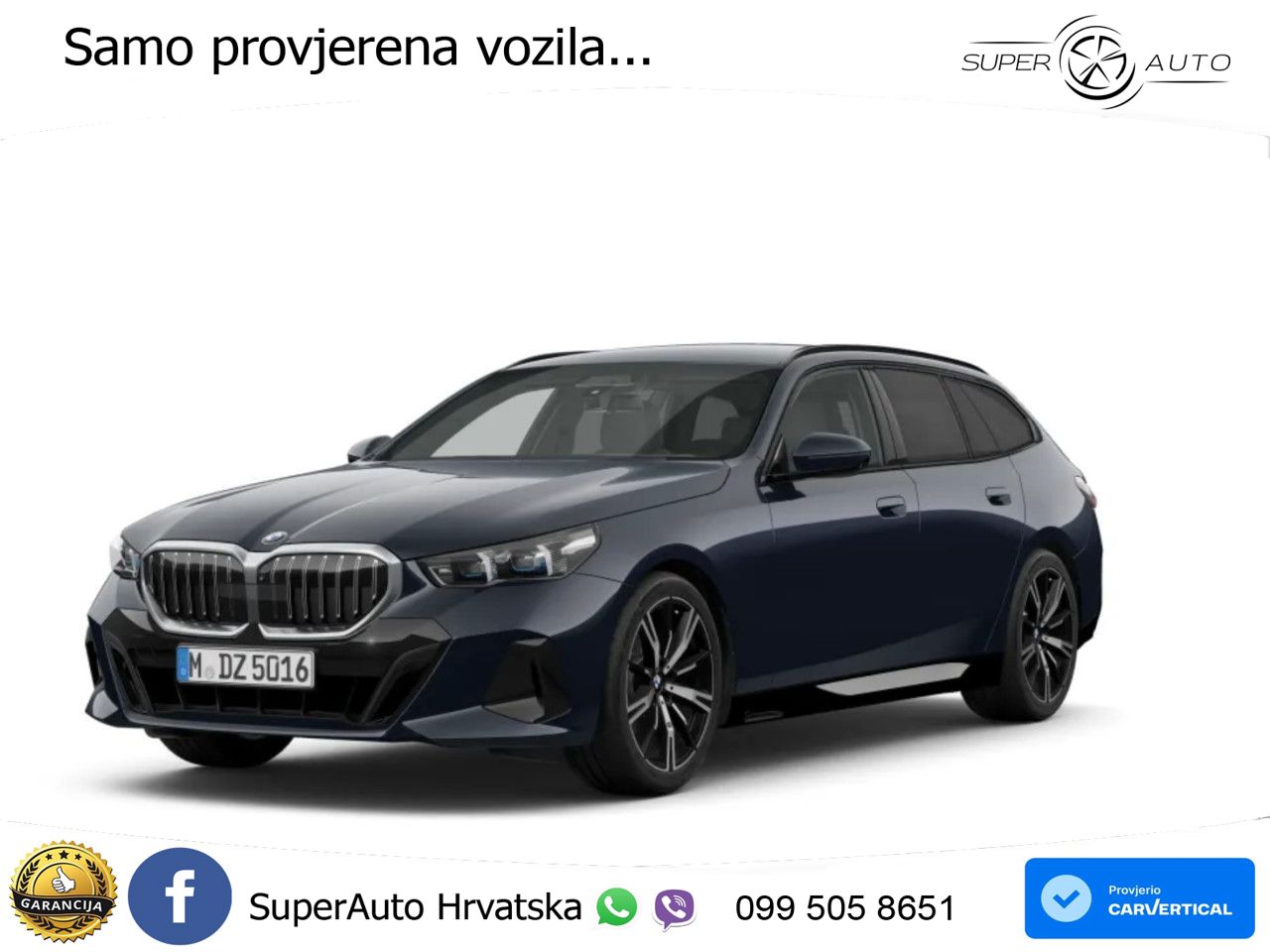 BMW 520d Touring (197 KS) Steptronic M Sport LED+GR SJED+ACC