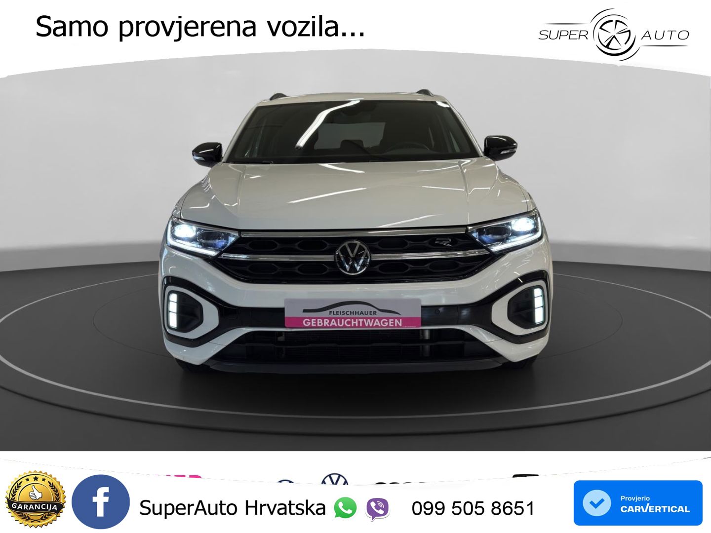Volkswagen T-Roc 2.0 TDI (150 KS) DSG R-Line LED+GR SJED+ACC