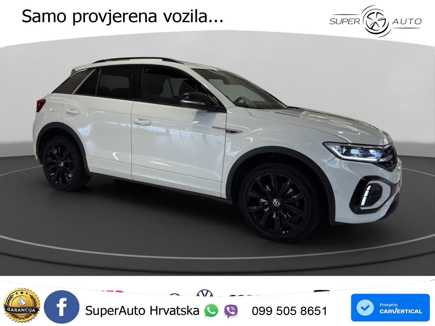 Volkswagen T-Roc 2.0 TDI (150 KS) DSG R-Line LED+GR SJED+ACC