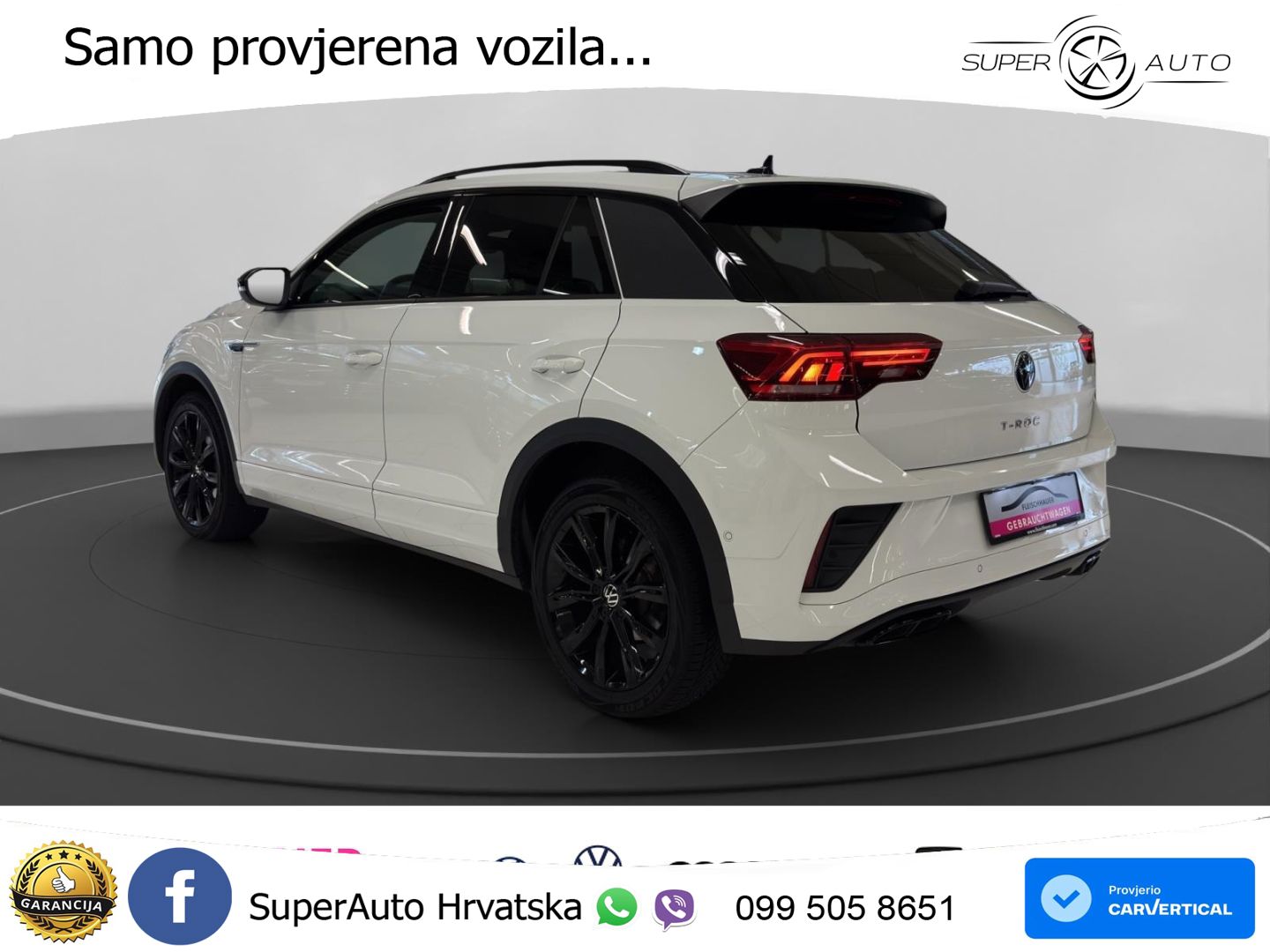 Volkswagen T-Roc 2.0 TDI (150 KS) DSG R-Line LED+GR SJED+ACC