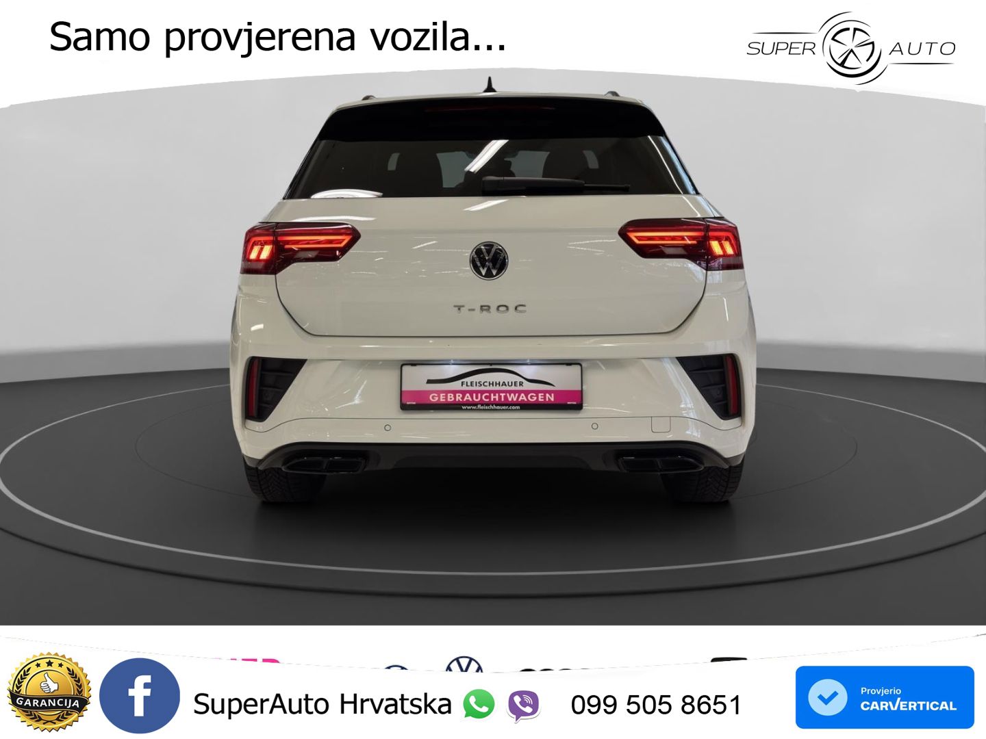 Volkswagen T-Roc 2.0 TDI (150 KS) DSG R-Line LED+GR SJED+ACC