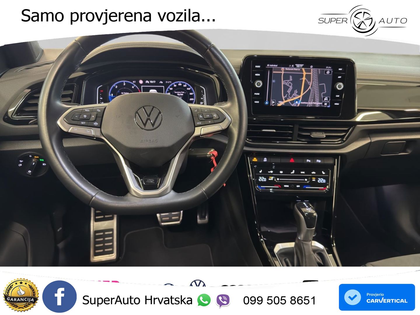 Volkswagen T-Roc 2.0 TDI (150 KS) DSG R-Line LED+GR SJED+ACC