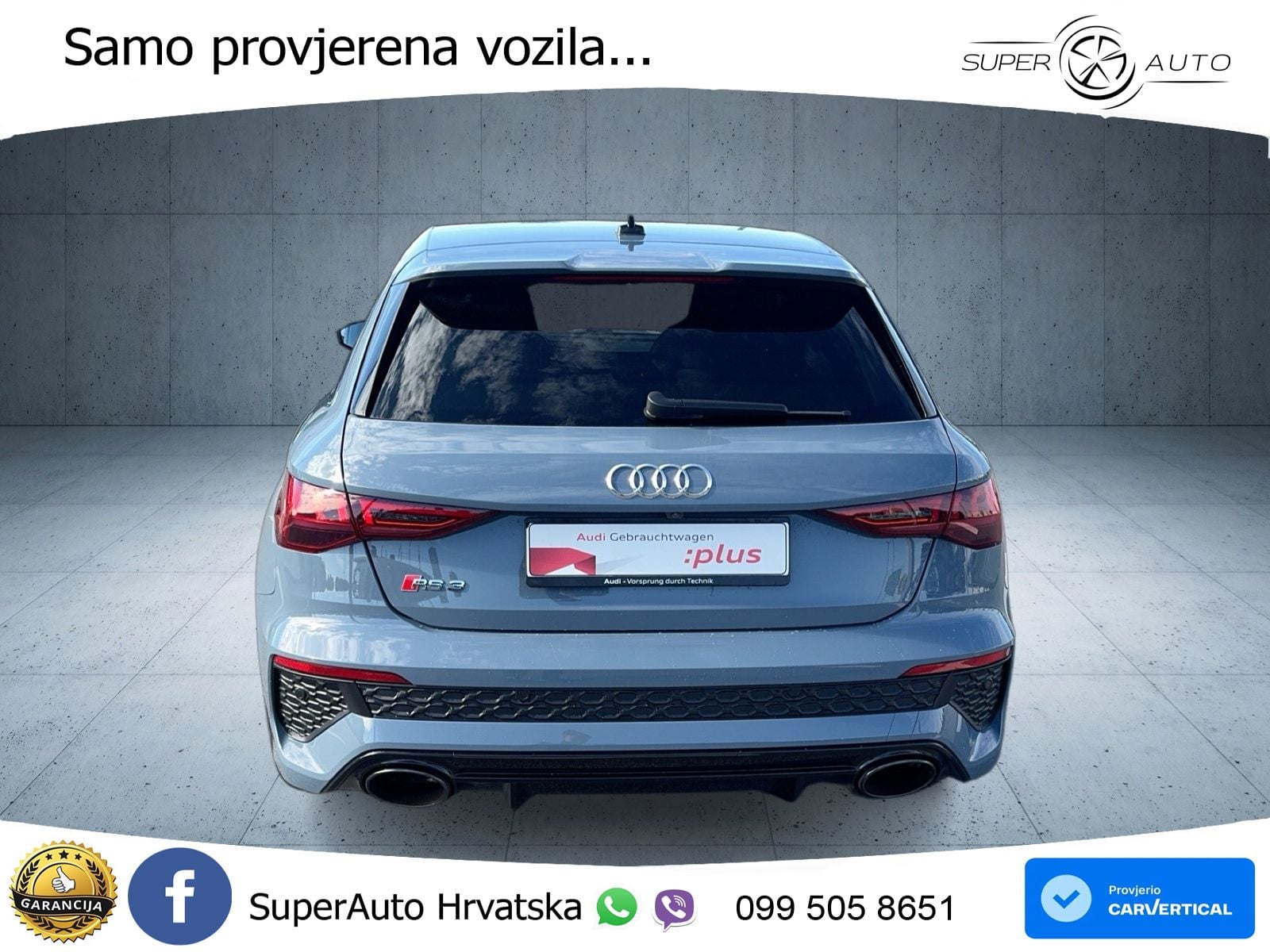 Audi RS3 Sedan 2.5 TFSI (400 KS) quattro S tronic MATRIX+GR SJED+KAM