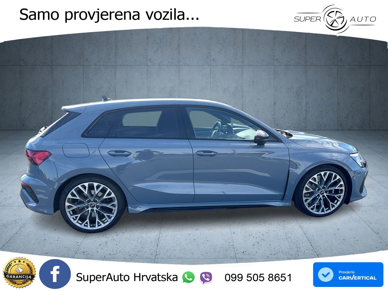 Audi RS3 Sedan 2.5 TFSI (400 KS) quattro S tronic MATRIX+GR SJED+KAM