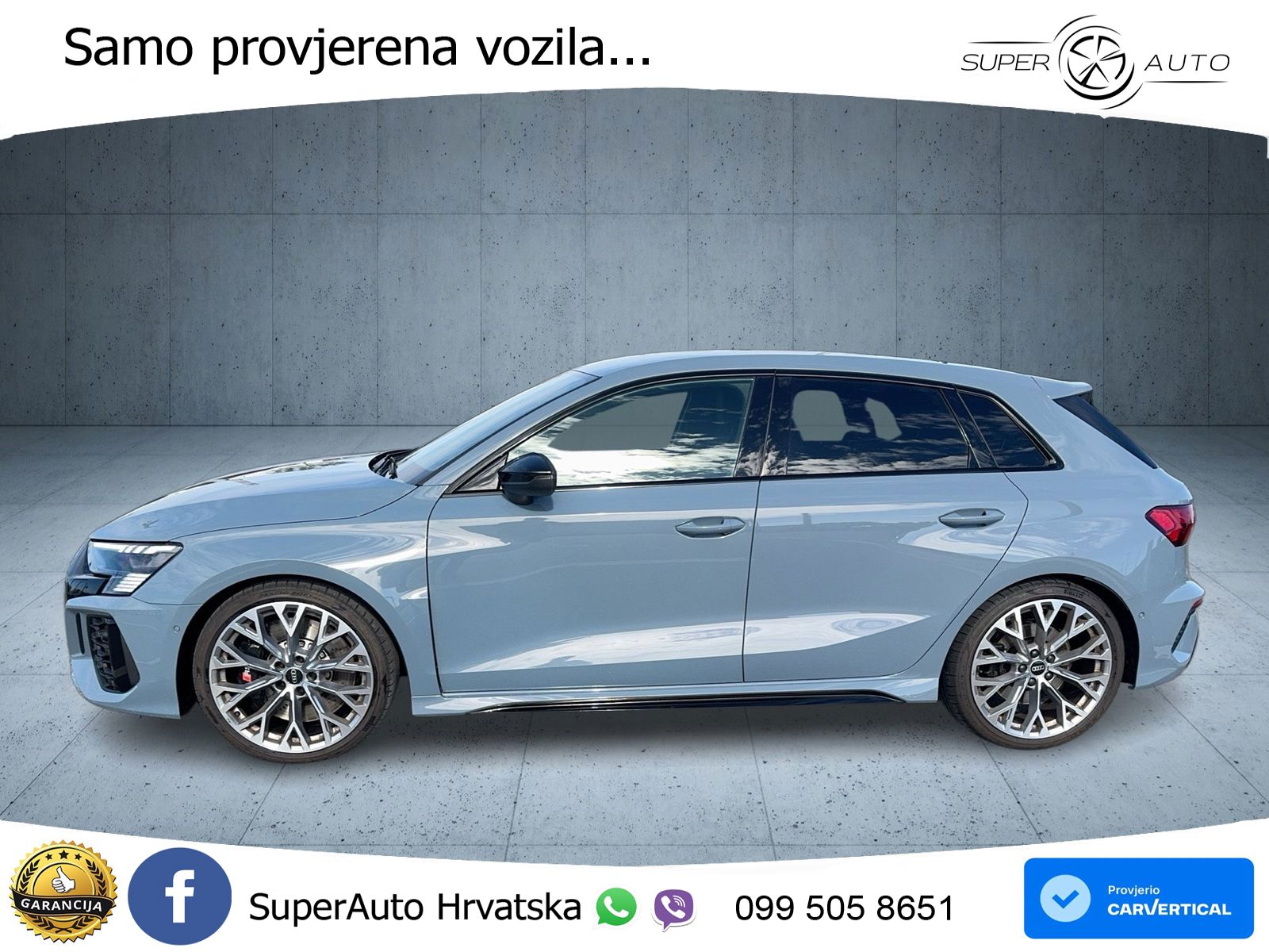 Audi RS3 Sedan 2.5 TFSI (400 KS) quattro S tronic MATRIX+GR SJED+KAM