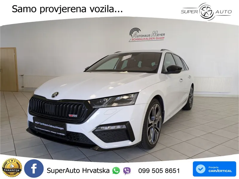Škoda Octavia Combi RS 2.0 TDI (200 KS) 4x4 DSG LED+GR SJED+ACC