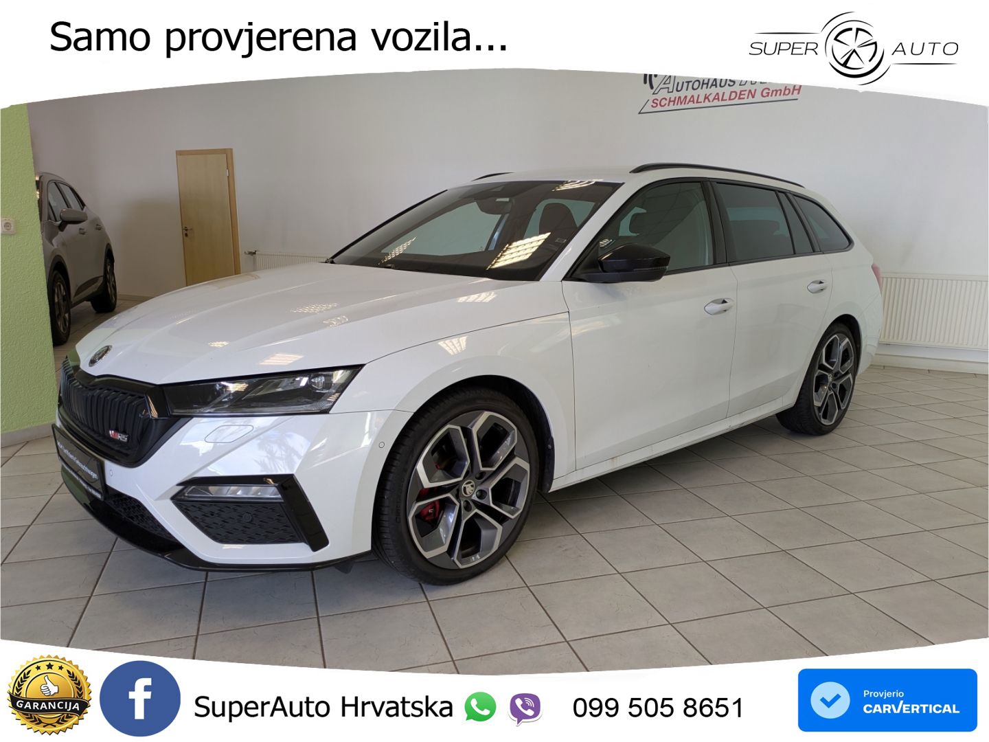 Škoda Octavia Combi RS 2.0 TDI (200 KS) 4x4 DSG LED+GR SJED+ACC