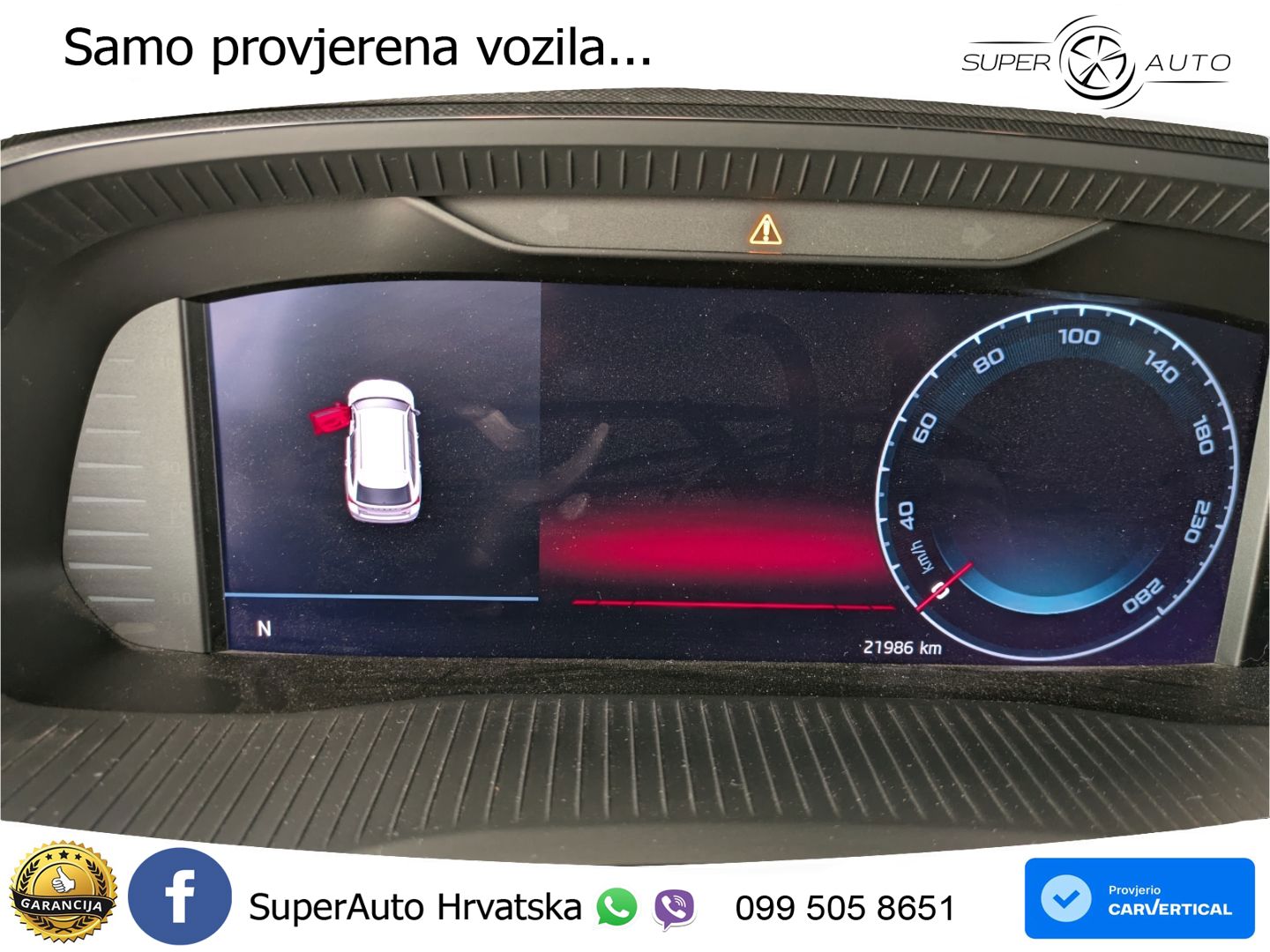 Škoda Octavia Combi RS 2.0 TDI (200 KS) 4x4 DSG LED+GR SJED+ACC