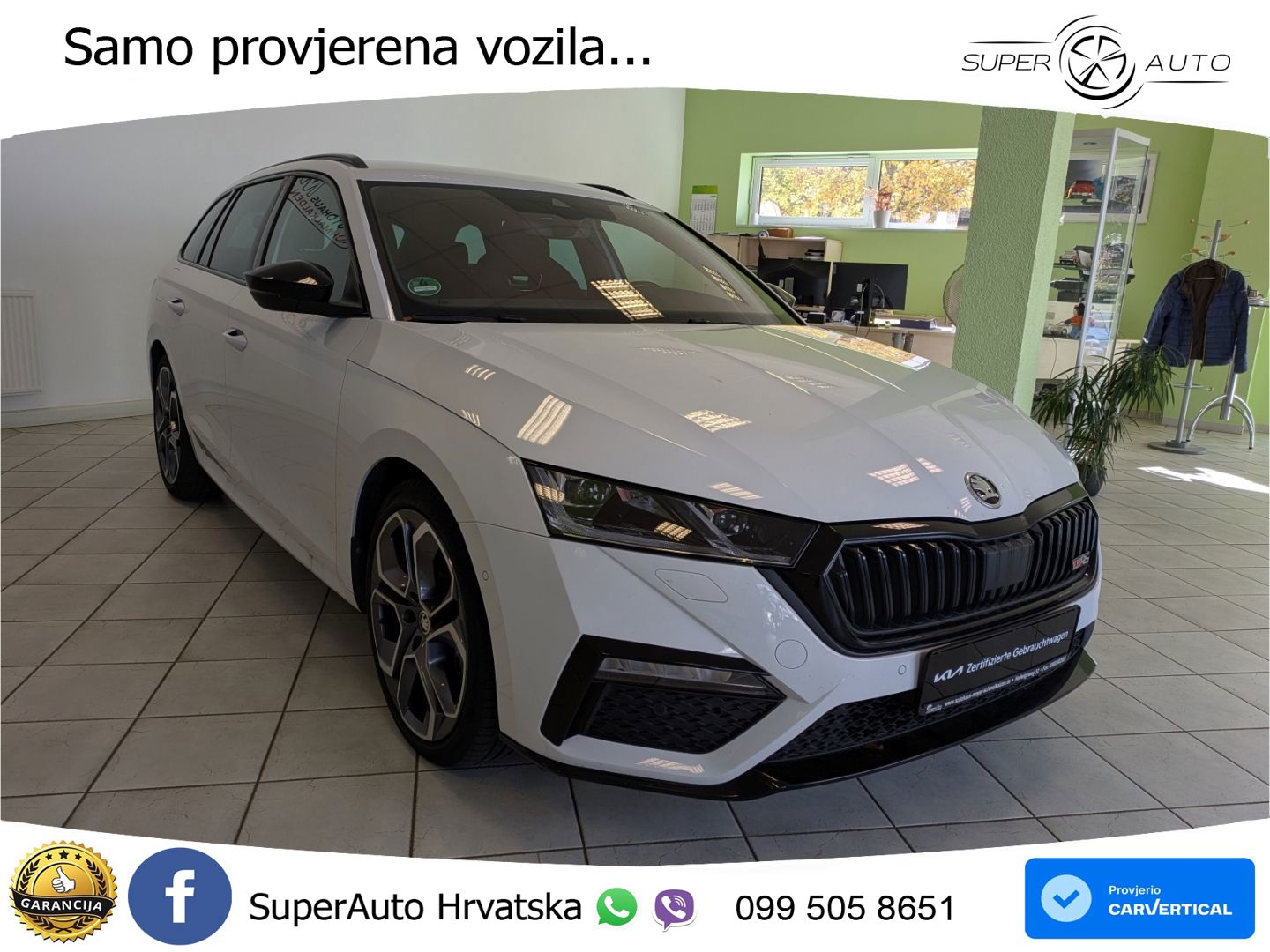 Škoda Octavia Combi RS 2.0 TDI (200 KS) 4x4 DSG LED+GR SJED+ACC