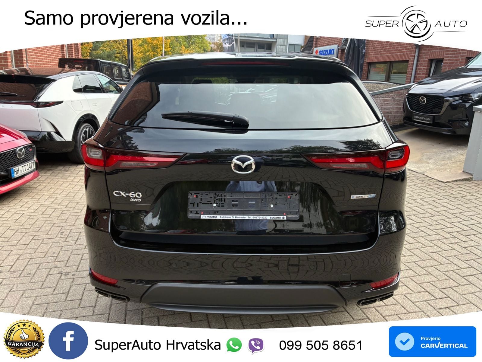 Mazda CX-60 2.5 e-Skyactiv (328 KS) AWD Automatic LED+GR SJED+ACC