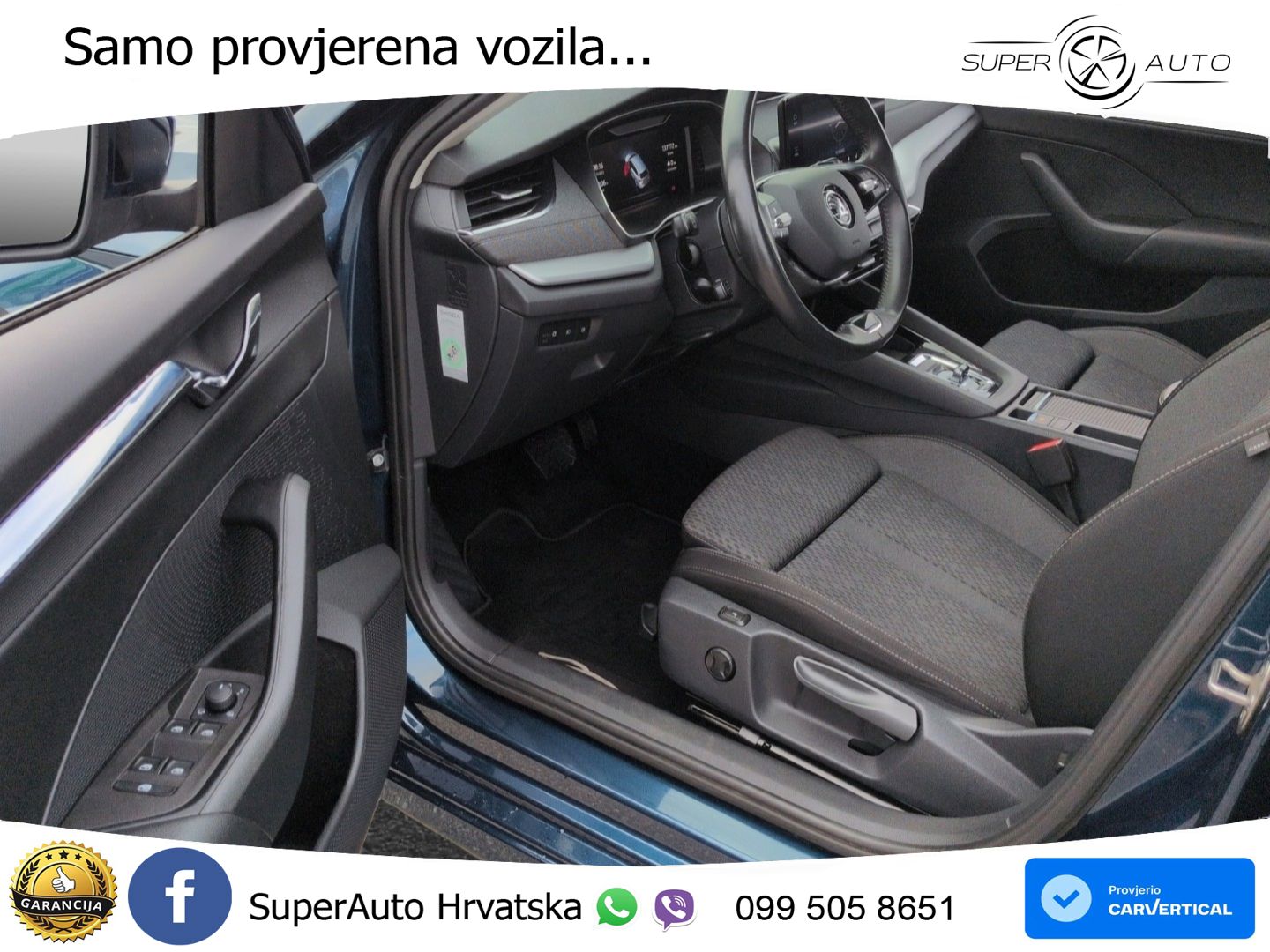 Škoda Octavia Combi 2.0 TDI (150 KS) DSG MATRIX+GR SJED+KAM