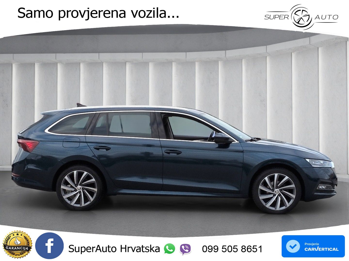 Škoda Octavia Combi 2.0 TDI (150 KS) DSG MATRIX+GR SJED+KAM