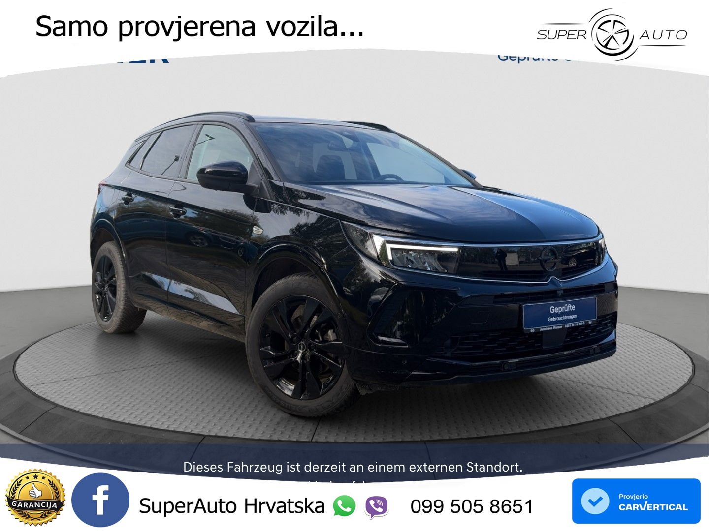 Opel Grandland 1.2i Turbo (130 KS) Automatic GS LED+GR SJED+ACC