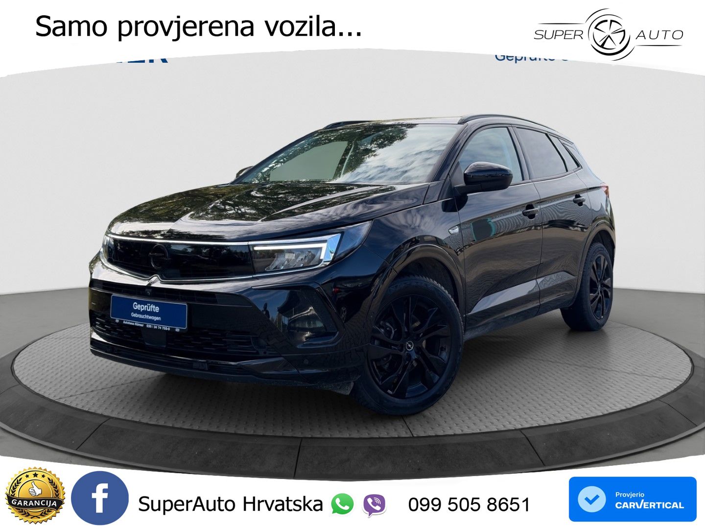 Opel Grandland 1.2i Turbo (130 KS) Automatic GS LED+GR SJED+ACC