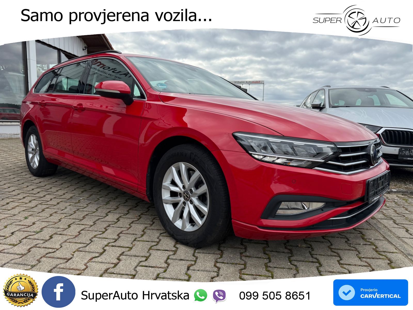 Volkswagen Passat Variant 2.0 TDI (122 KS) DSG Business LED+GR SJED+ACC