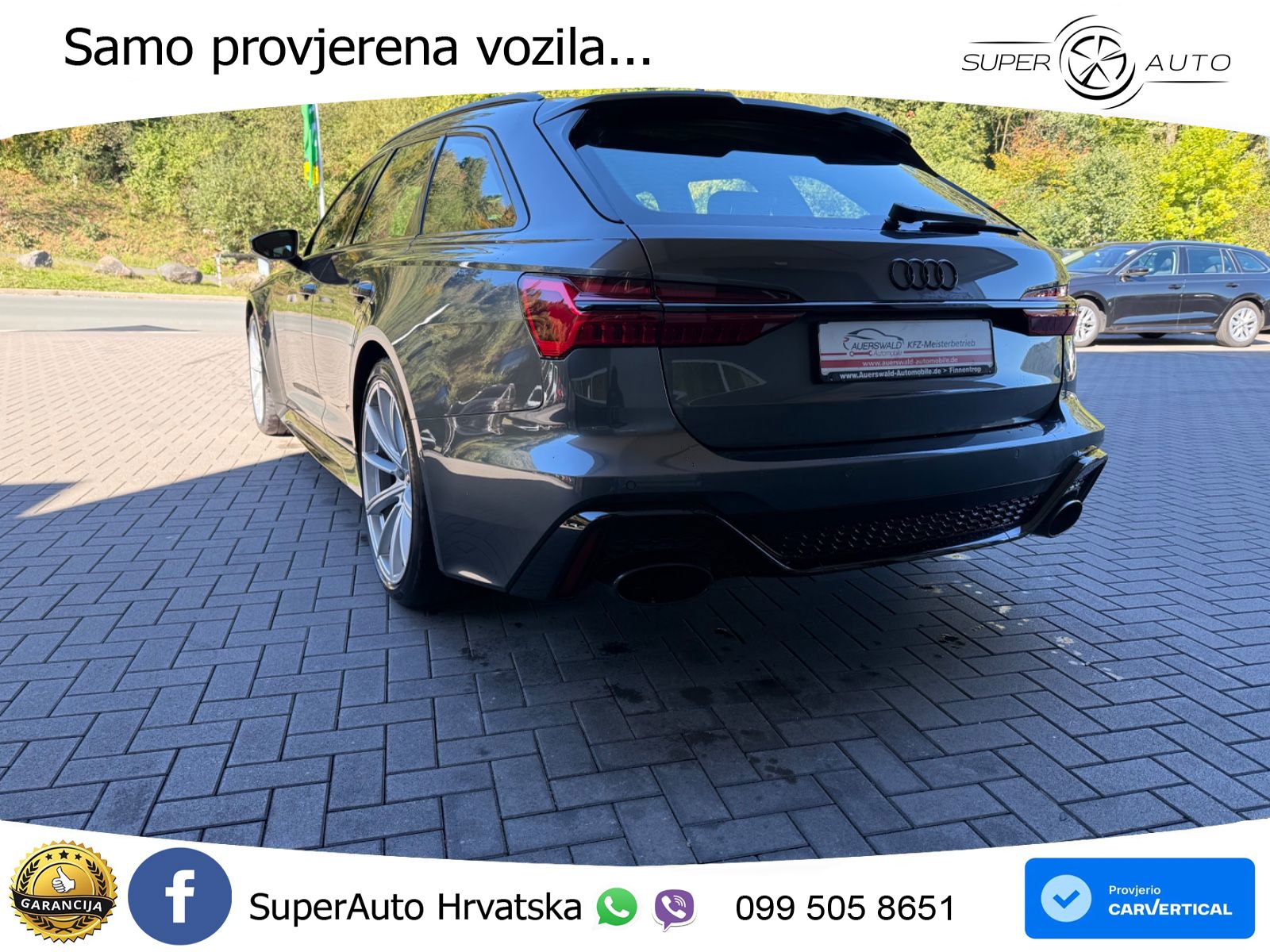 Audi RS6 Avant 4.0 TFSI V8 (600 KS) quattro Tiptronic