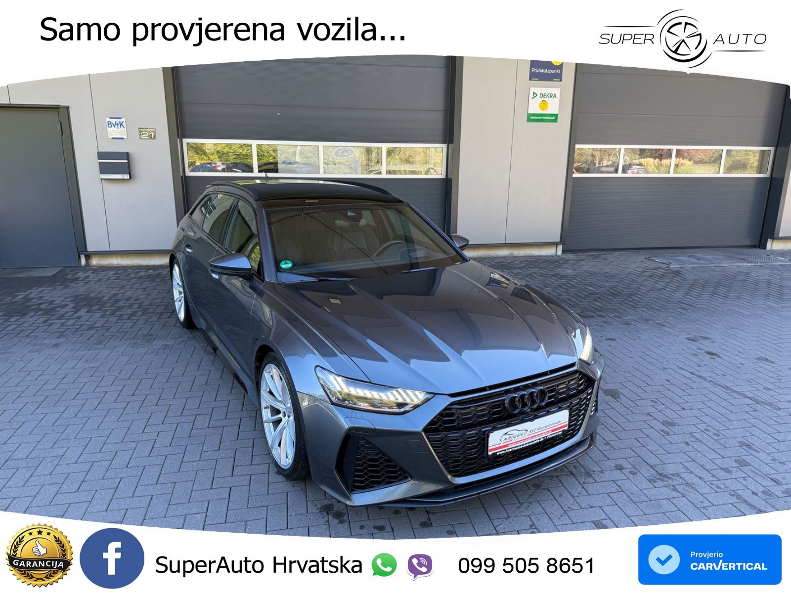 Audi RS6 Avant 4.0 TFSI V8 (600 KS) quattro Tiptronic