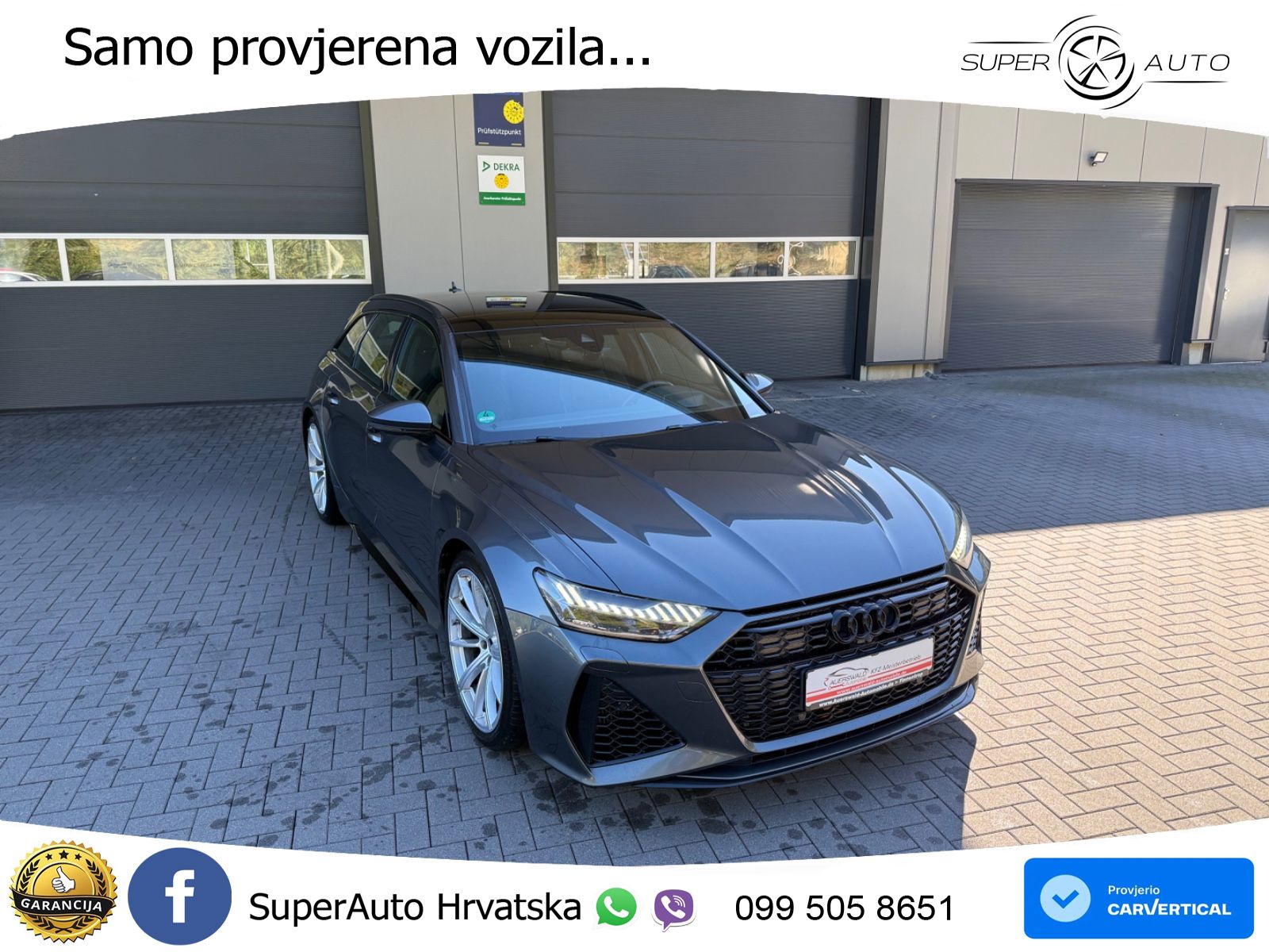 Audi RS6 Avant 4.0 TFSI V8 (600 KS) quattro Tiptronic