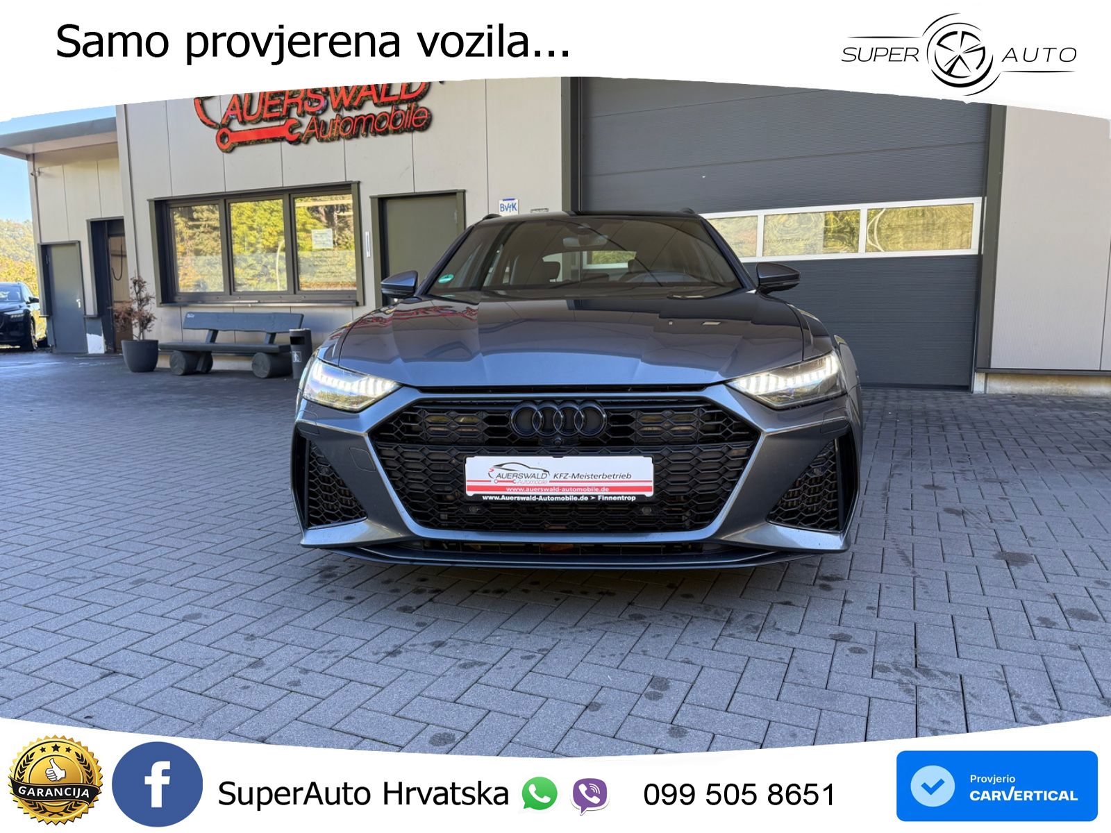 Audi RS6 Avant 4.0 TFSI V8 (600 KS) quattro Tiptronic