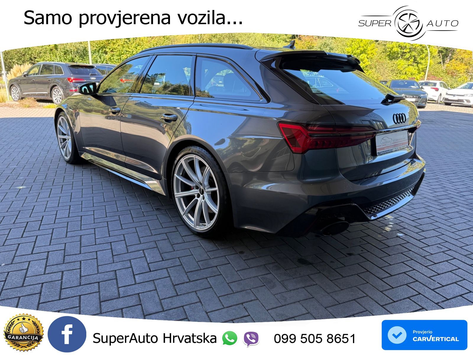 Audi RS6 Avant 4.0 TFSI V8 (600 KS) quattro Tiptronic