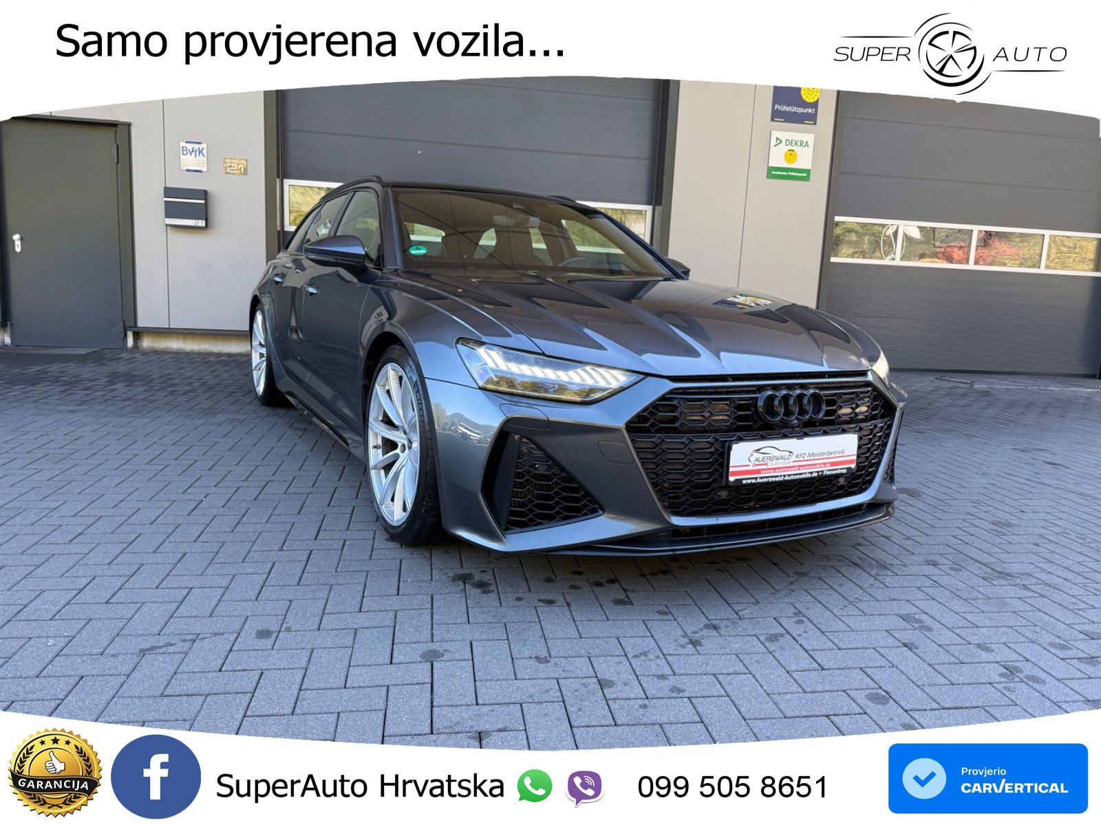 Audi RS6 Avant 4.0 TFSI V8 (600 KS) quattro Tiptronic