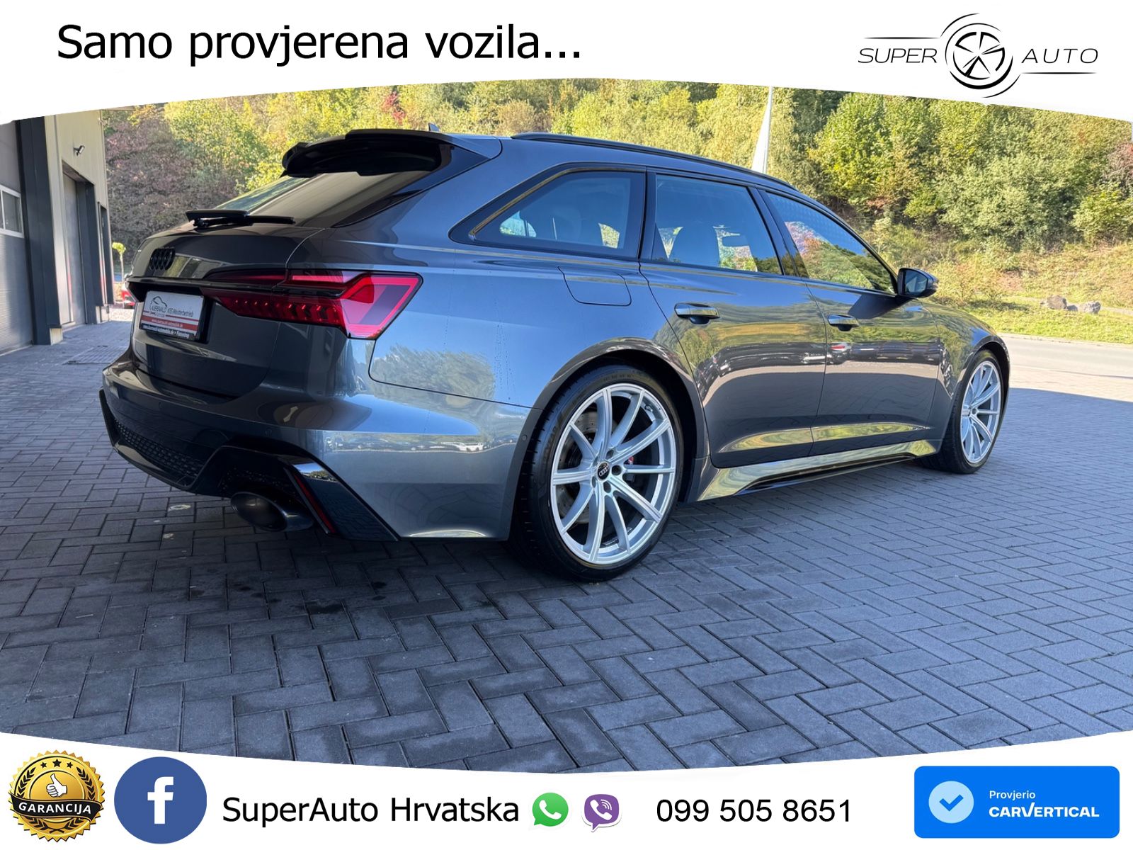 Audi RS6 Avant 4.0 TFSI V8 (600 KS) quattro Tiptronic
