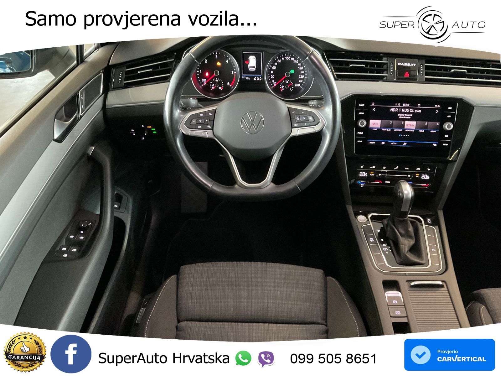 Volkswagen Passat Variant 2.0 TDI (150 KS) DSG Business LED+GR SJED+ACC