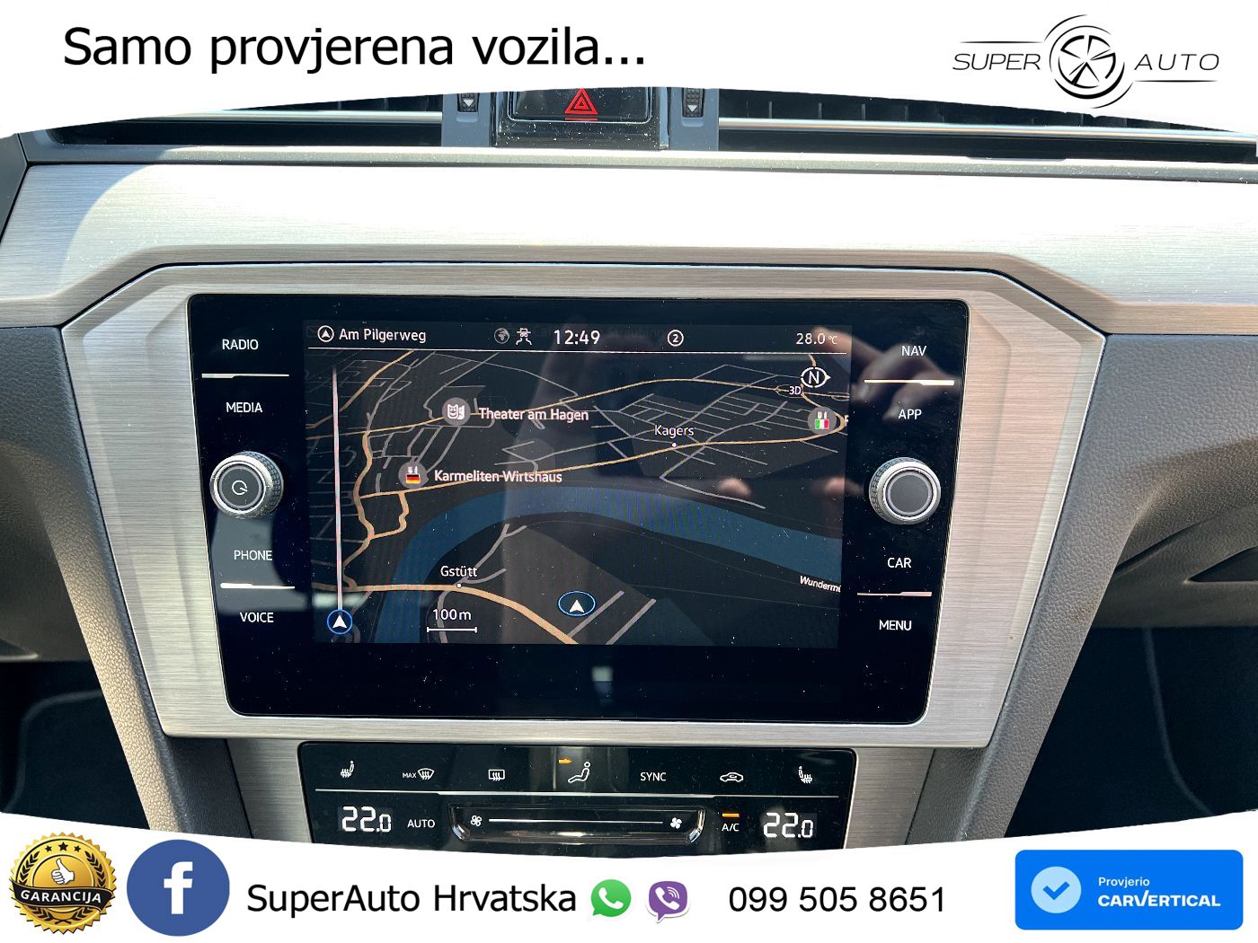 Volkswagen Passat Variant 2.0 TDI (122 KS) DSG LED+GR SJED+ACC