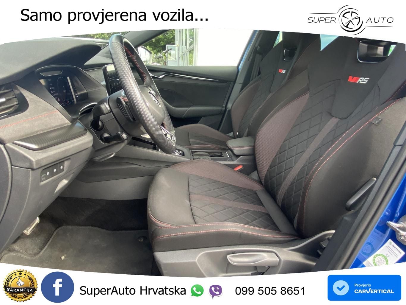 Škoda Octavia Combi RS 2.0 TDI (200 KS) 4x4 DSG MATRIX+GR SJED+KAM