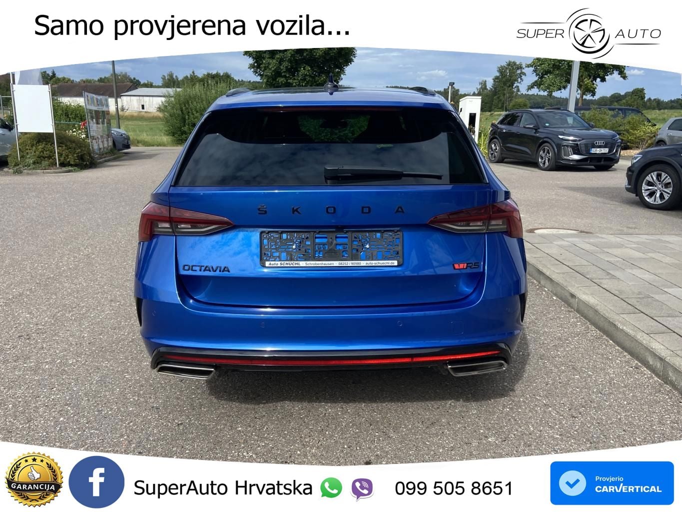 Škoda Octavia Combi RS 2.0 TDI (200 KS) 4x4 DSG MATRIX+GR SJED+KAM